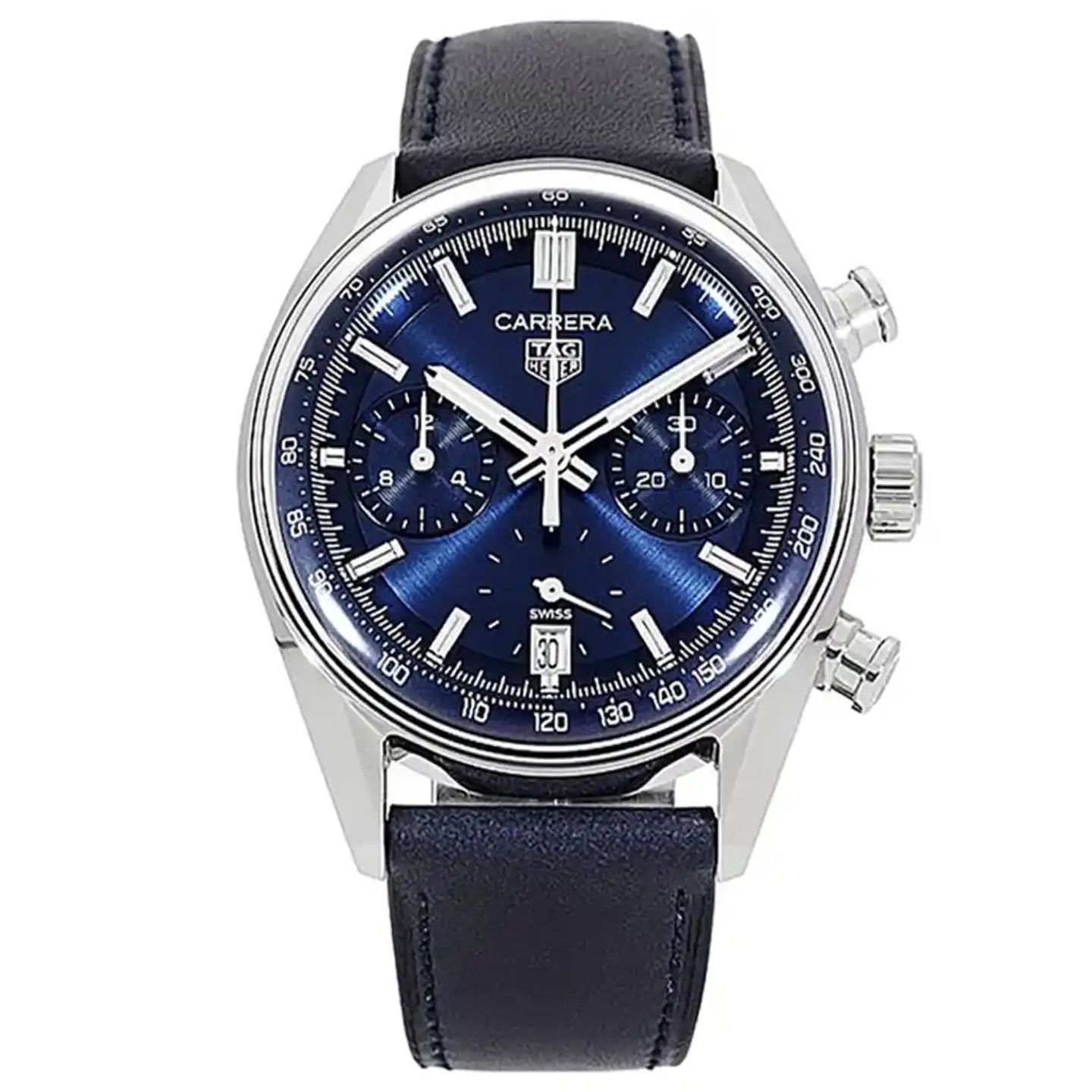 TAG Heuer Carrera CBS2212.FC6535 (2025) - Blauw wijzerplaat 39mm Staal (3/3)