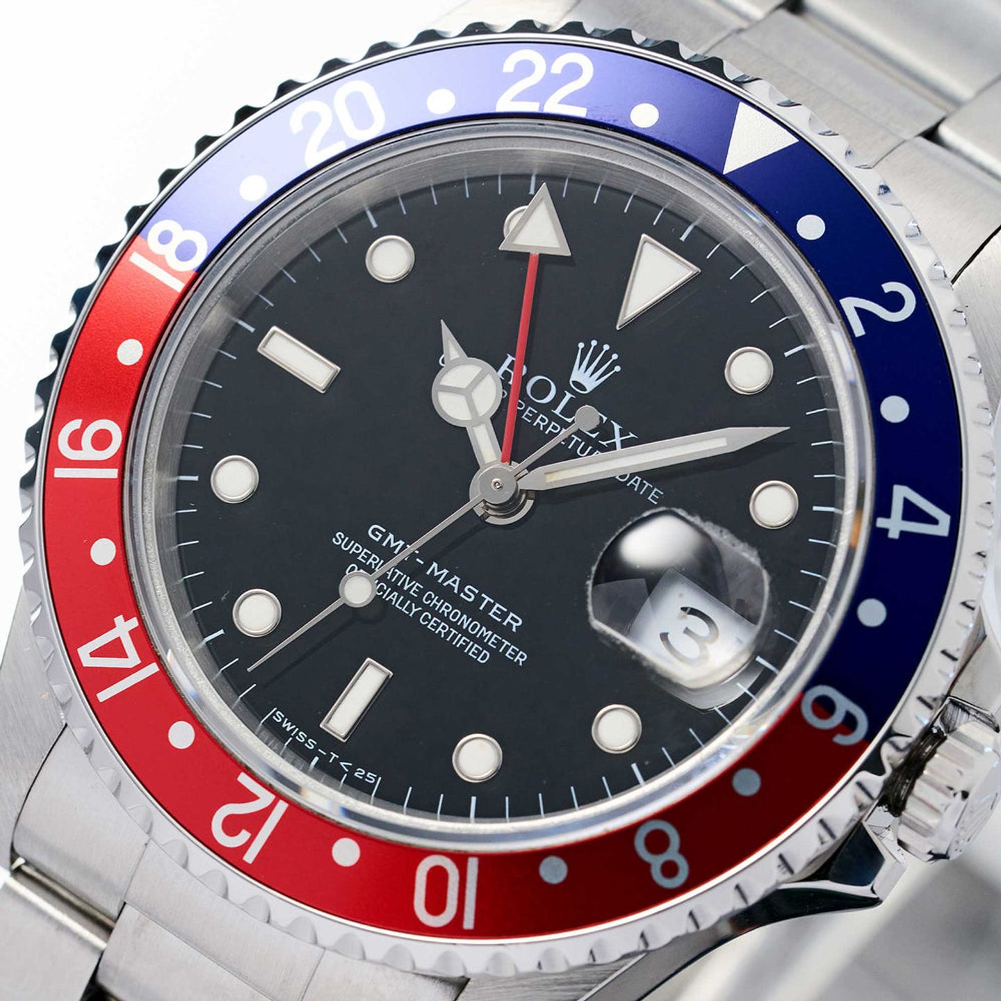 Rolex GMT-Master 16700 (1997) - Black dial 40 mm Steel case (3/8)