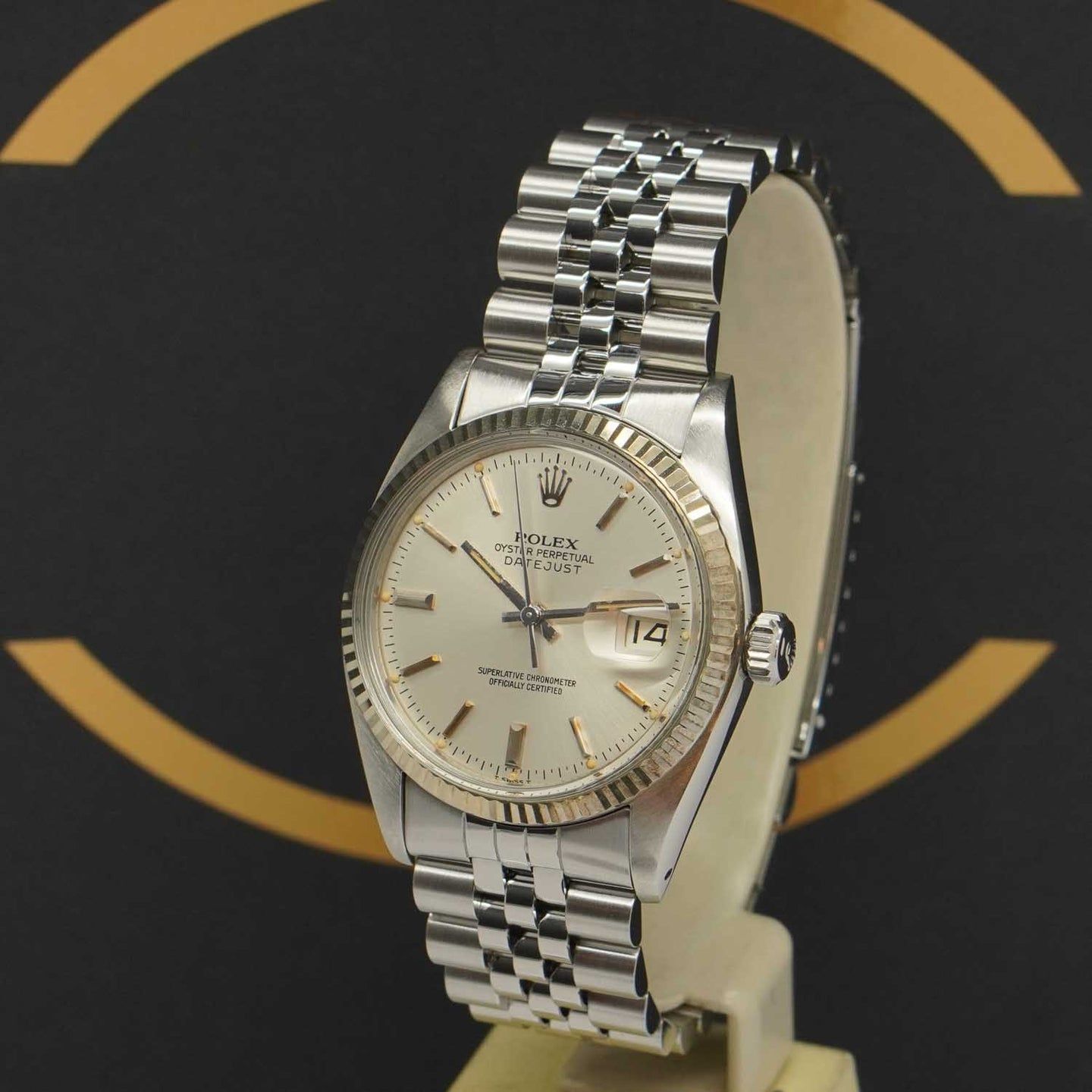 Rolex Datejust 36 16014 (1981) - Zilver wijzerplaat 36mm Staal (2/7)