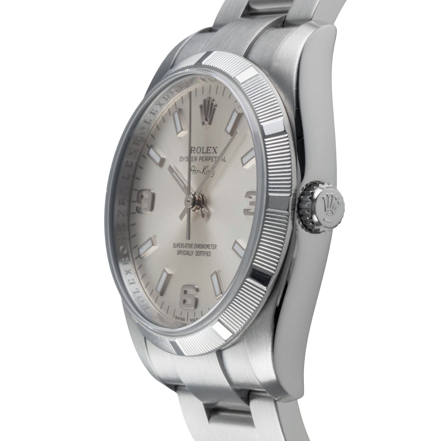 Rolex Air-King 114210 (Unknown (random serial)) - 34 mm Steel case (6/8)