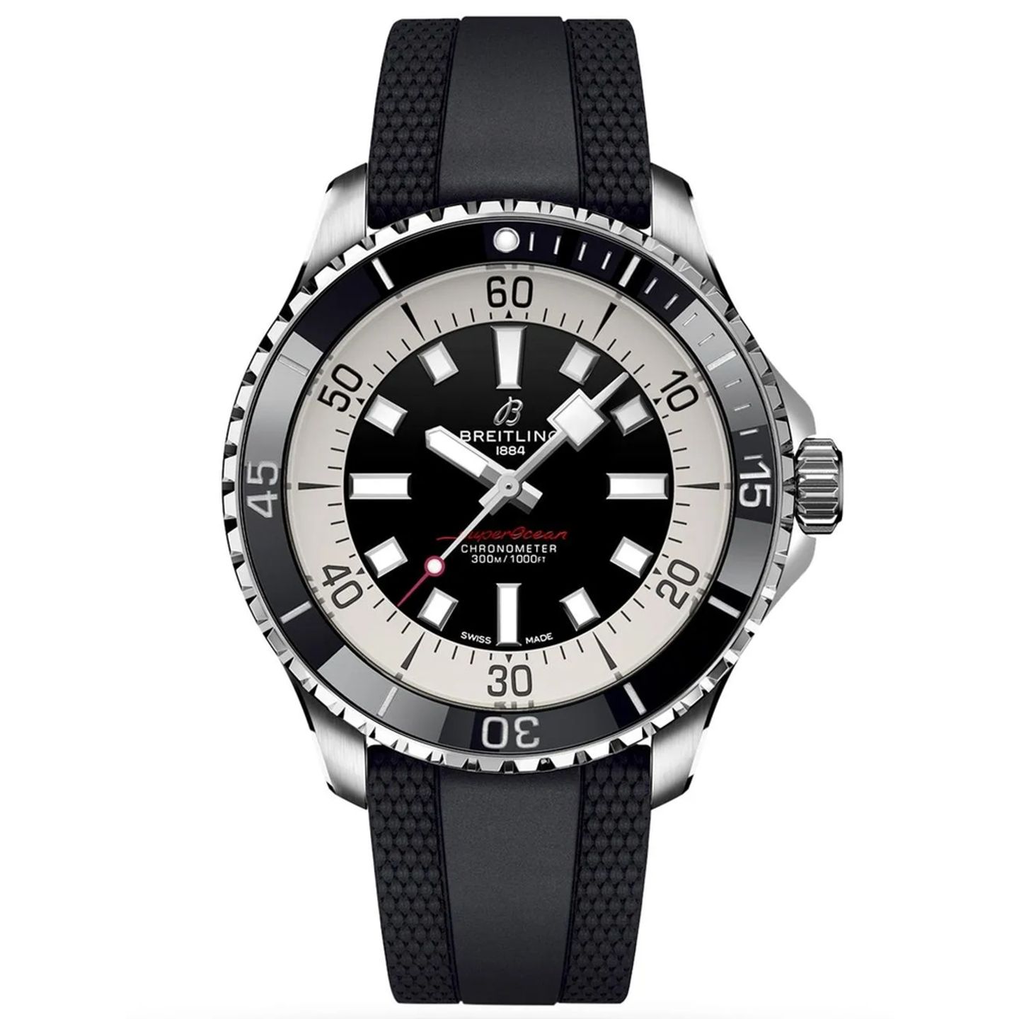Breitling Superocean 44 A17376211B1S1 (2026) - Black dial 44 mm Steel case (1/1)