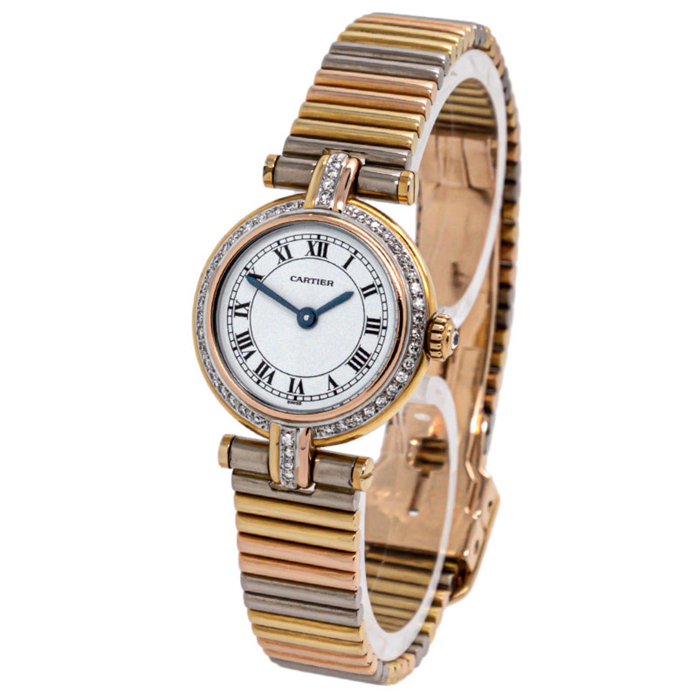 Cartier Trinity 8100 (1984) - Wit wijzerplaat 21mm Onbekend (2/7)