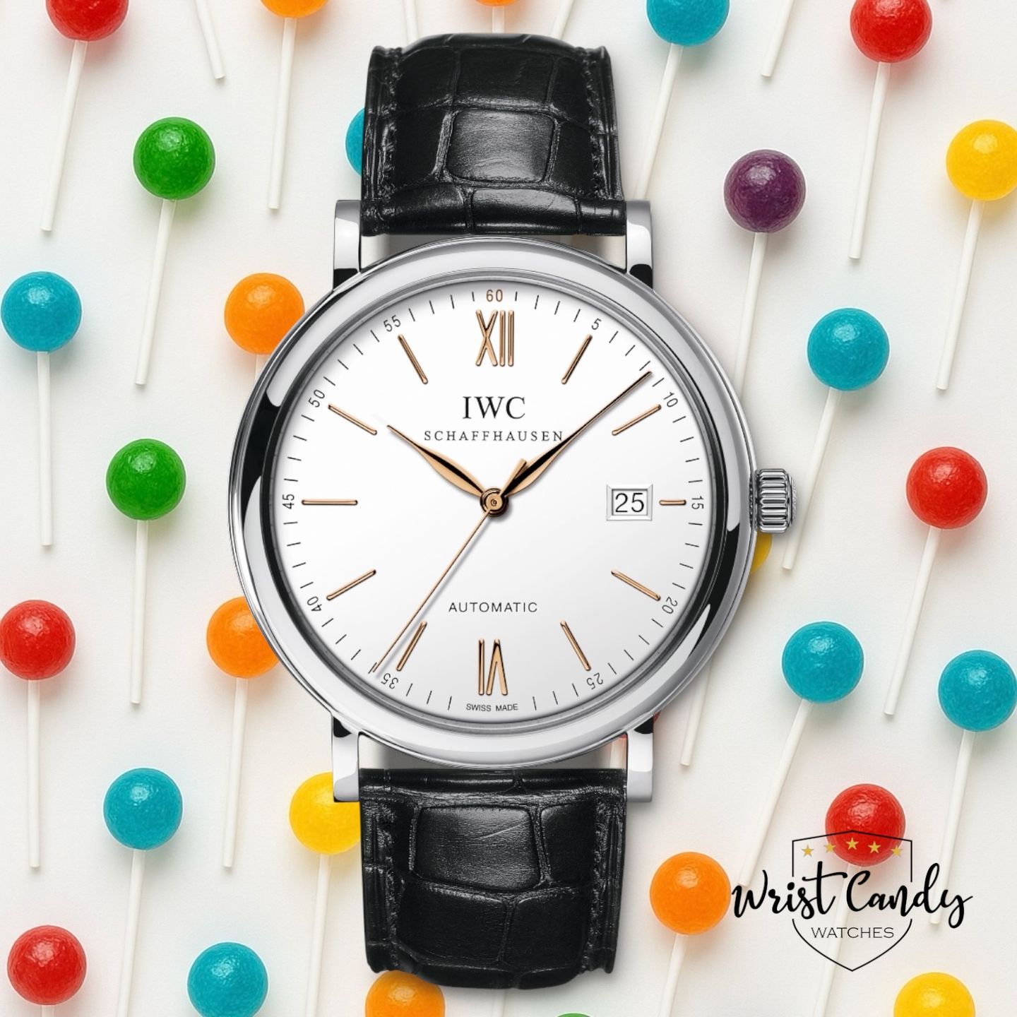 IWC Portofino Automatic IW356517 (2018) - Silver dial 40 mm Steel case (1/8)