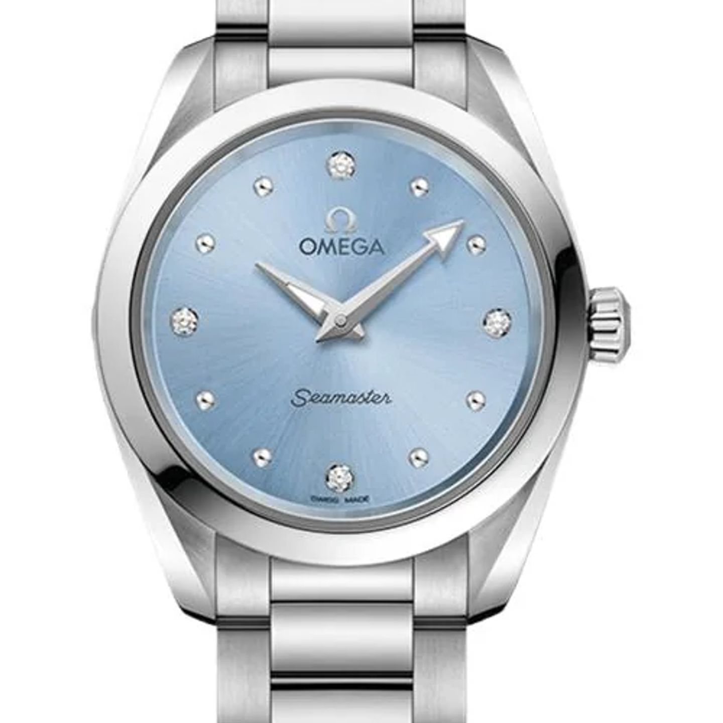 Omega Seamaster Aqua Terra 220.10.28.60.53.001 (2026) - Blauw wijzerplaat 28mm Staal (1/1)