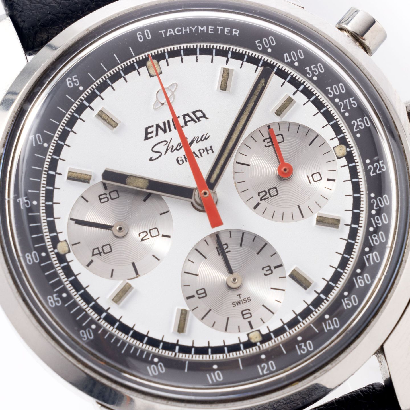 Enicar Sherpa 072-02-01 (1960) - White dial 40 mm Steel case (2/8)