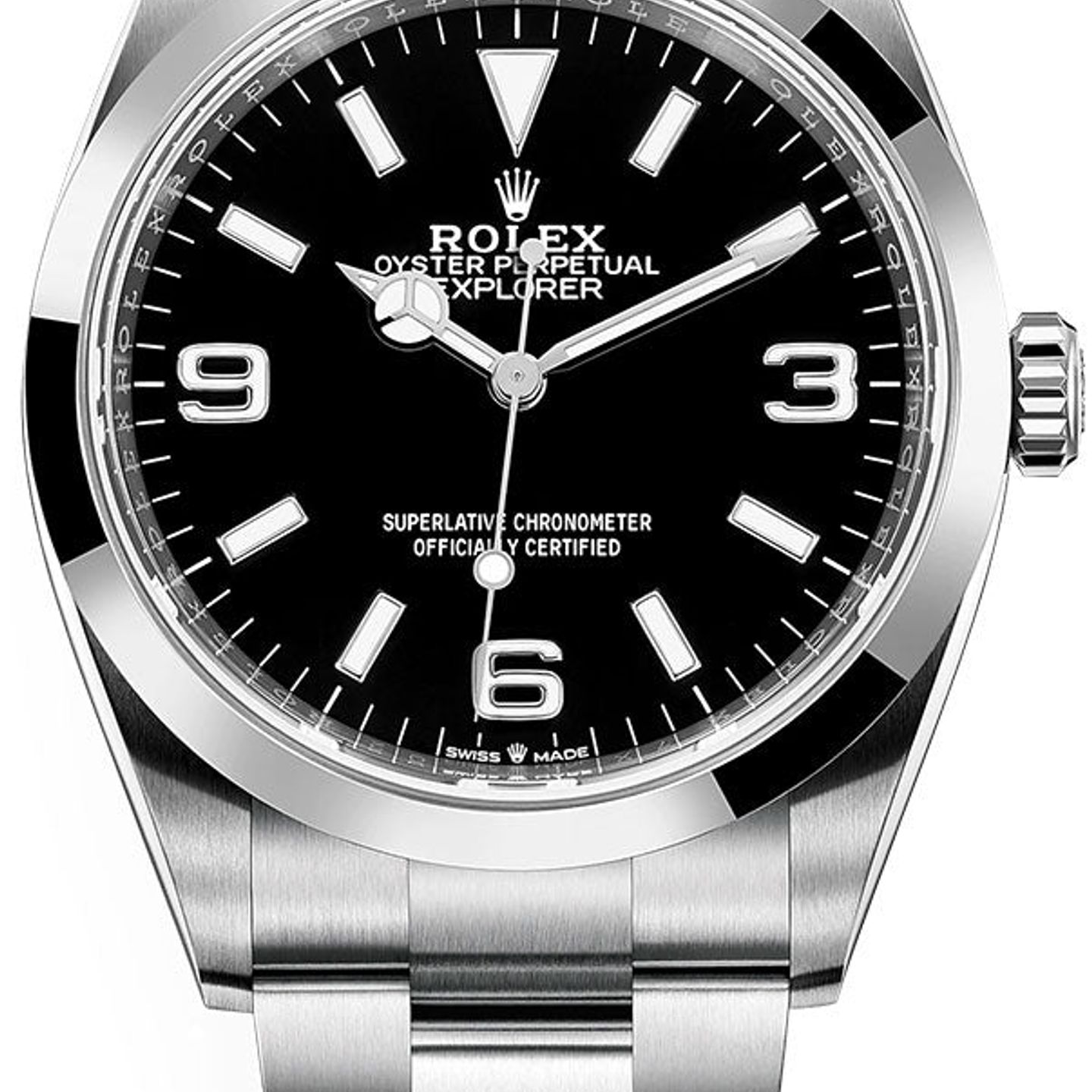 Rolex Explorer 124270 (2024) - Black dial 36 mm Steel case (1/1)