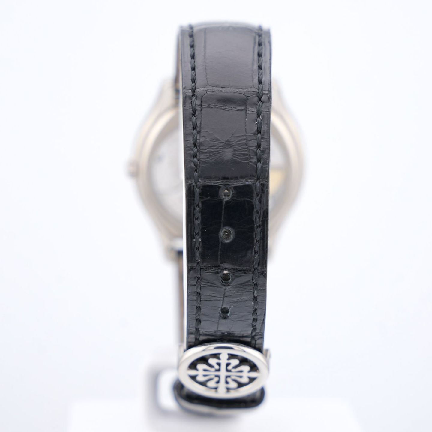 Patek Philippe Perpetual Calendar 5040G (Unknown (random serial)) - Black dial 35 mm White Gold case (5/8)
