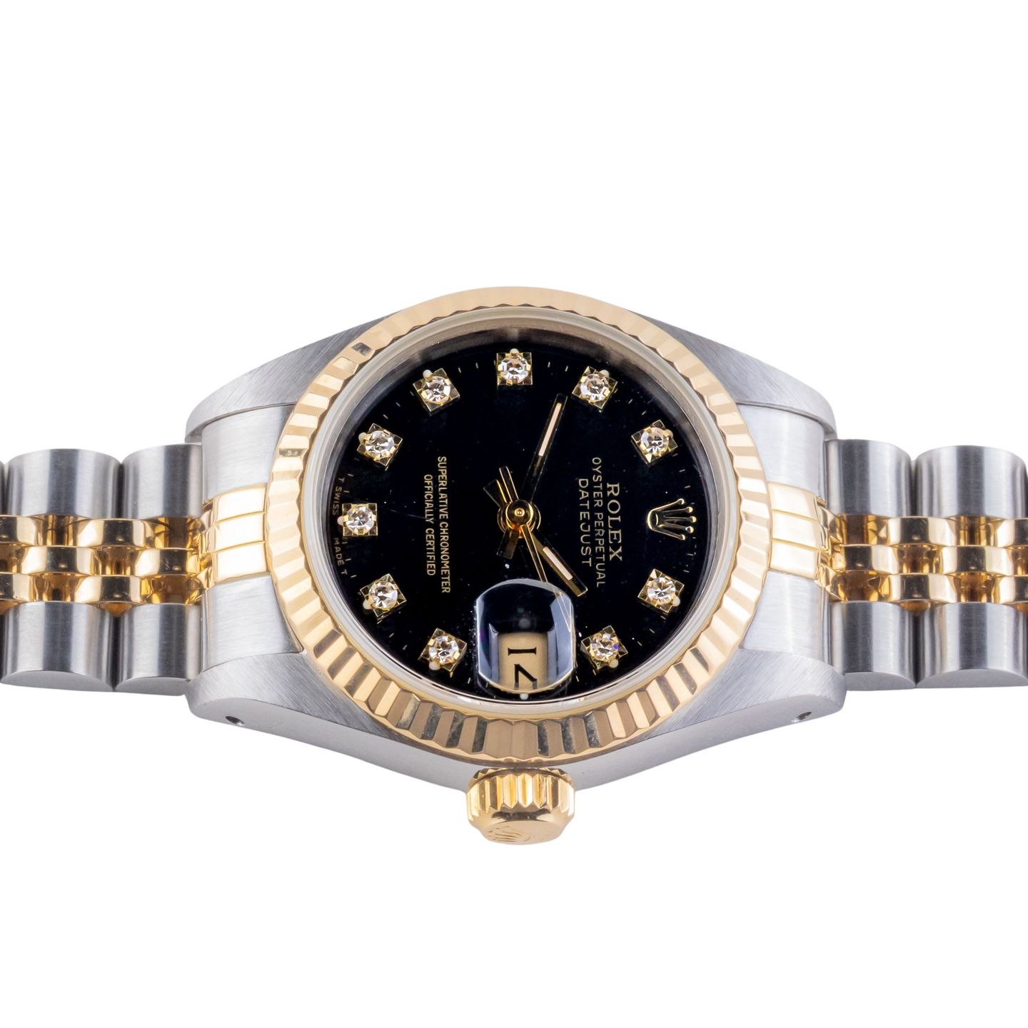 Rolex Lady-Datejust 69173 (1988) - 26mm Goud/Staal (6/8)