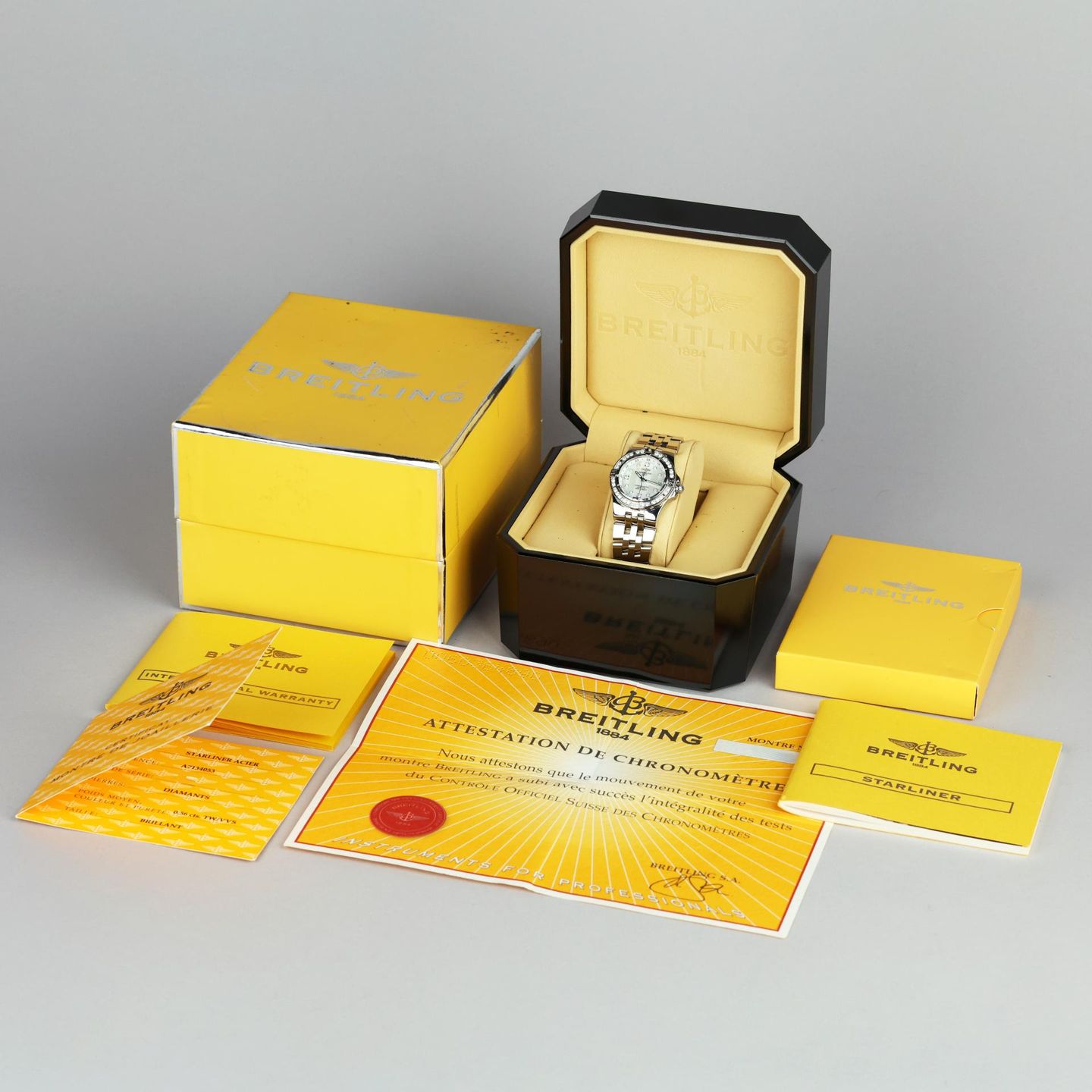 Breitling Starliner A71340 (2008) - 30 mm Steel case (8/8)