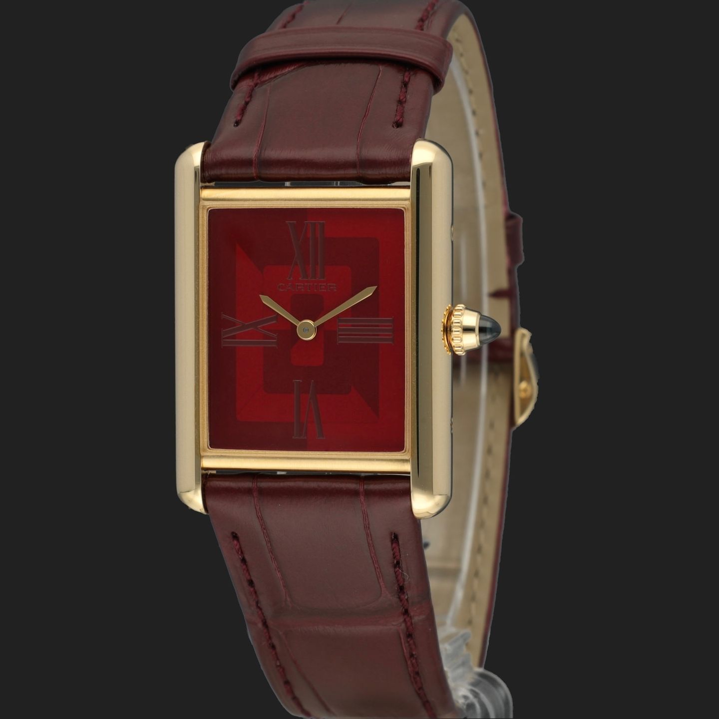 Cartier Tank Louis Cartier WGTA0093 (2022) - 26mm Geelgoud (1/8)
