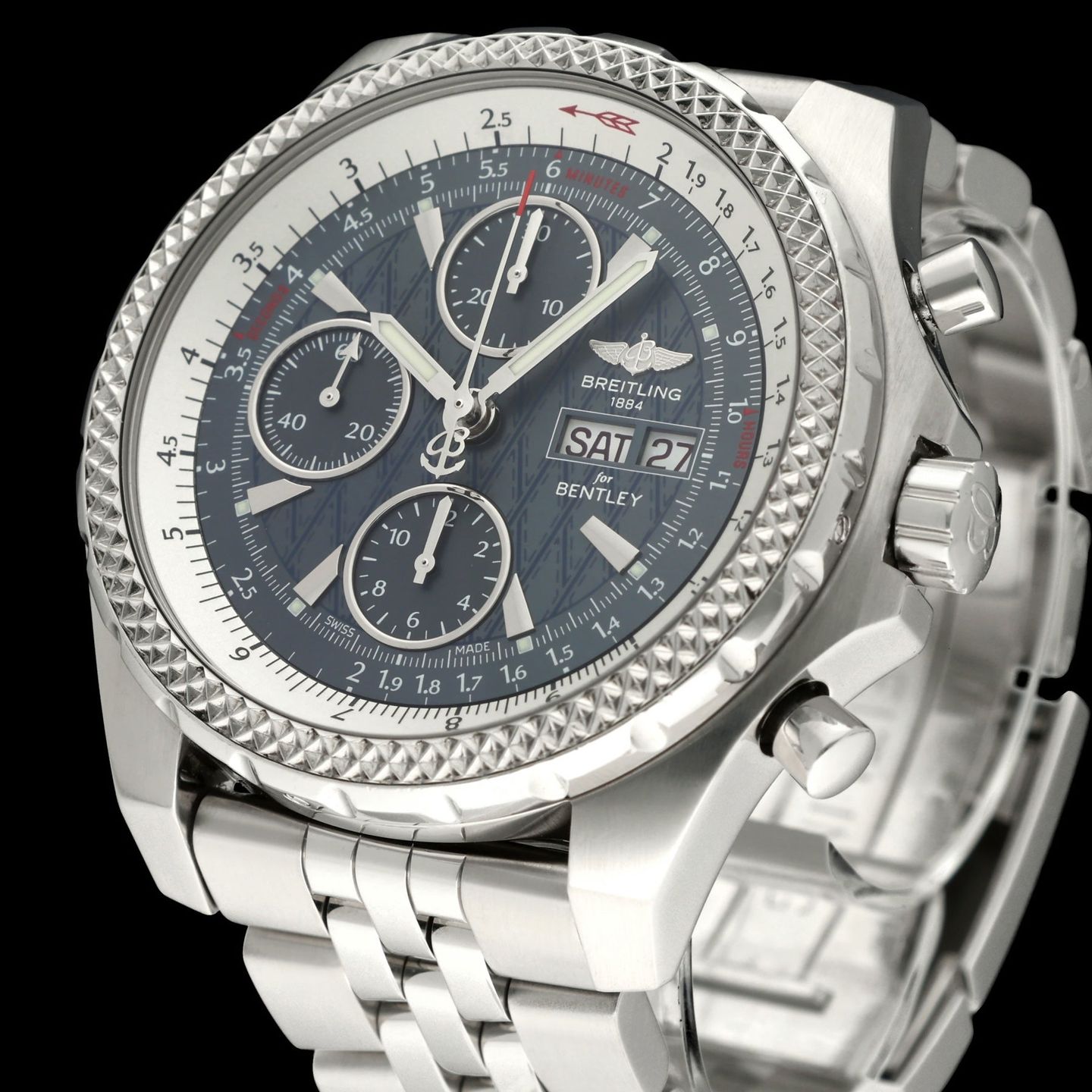 Breitling Bentley GT A13363 (2012) - 44 mm Steel case (7/8)
