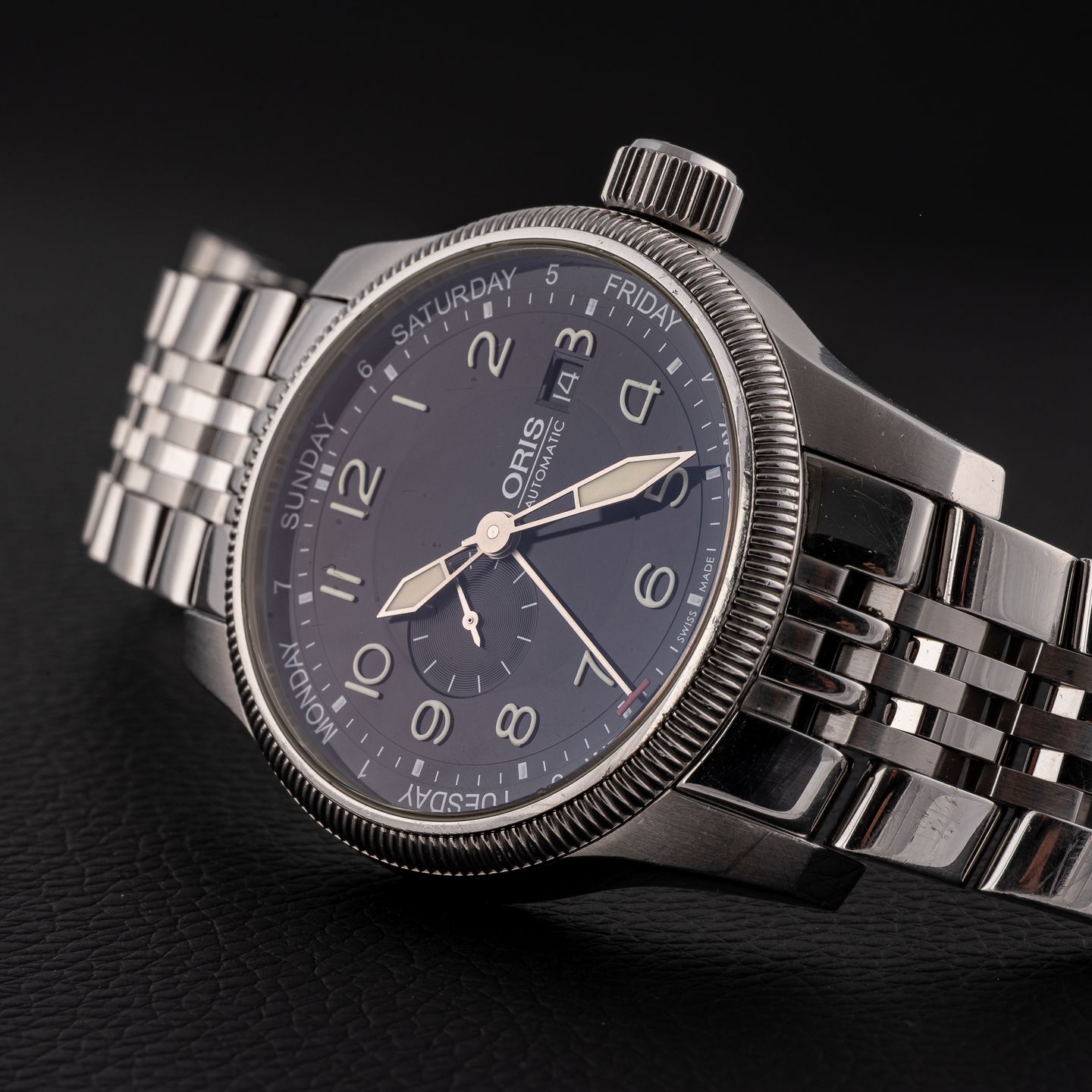 Oris Big Crown Pointer Date 7629-40 (Onbekend (willekeurig serienummer)) - 43mm Staal (3/8)