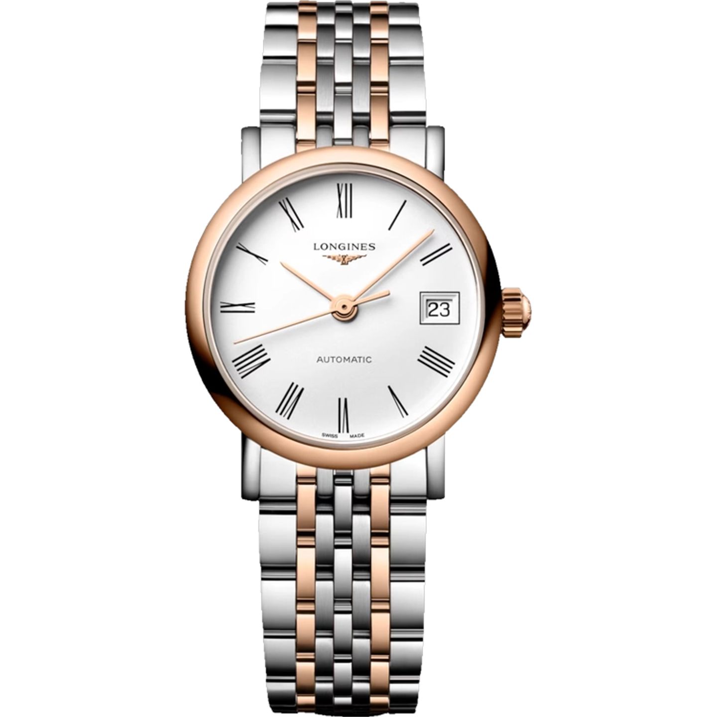 Longines Elegant L4.309.5.18.7 (2026) - White dial 26 mm Gold/Steel case (1/1)