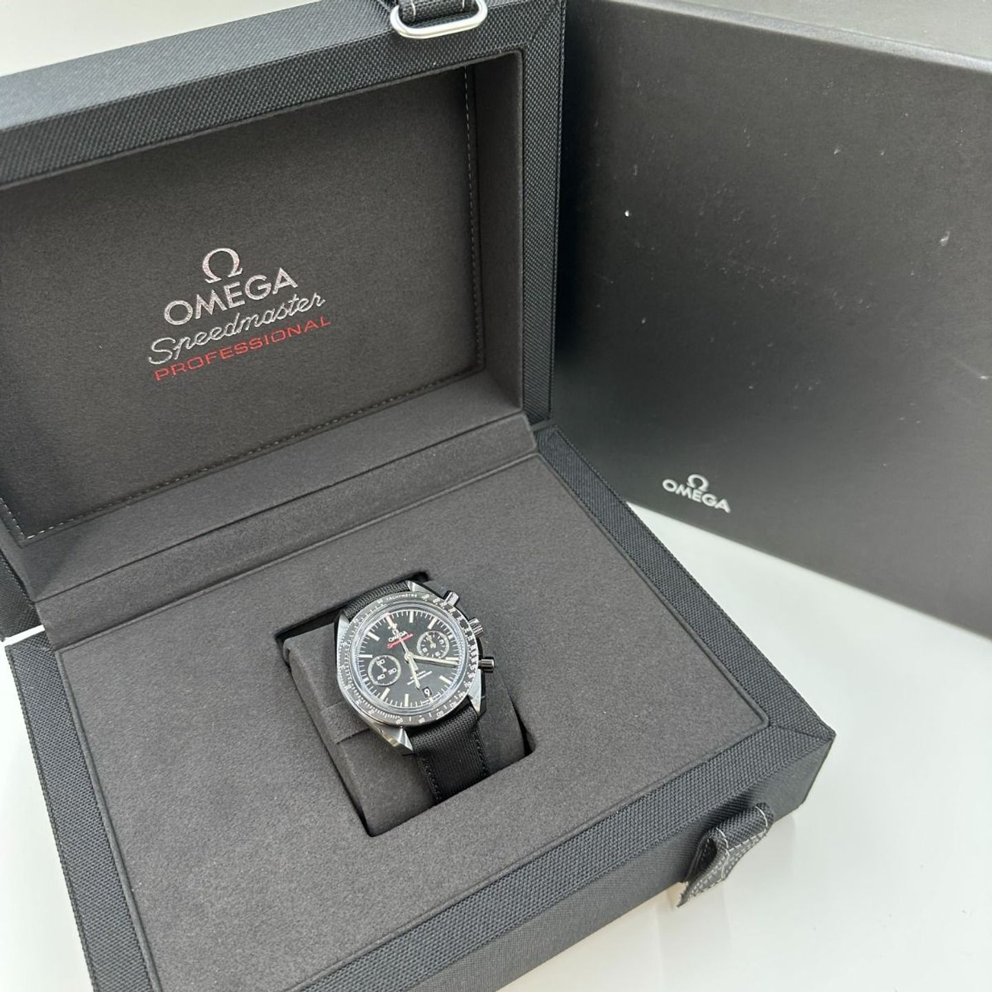 Omega Speedmaster 311.92.44.51.01.007 (2024) - Zwart wijzerplaat 44mm Keramiek (3/8)