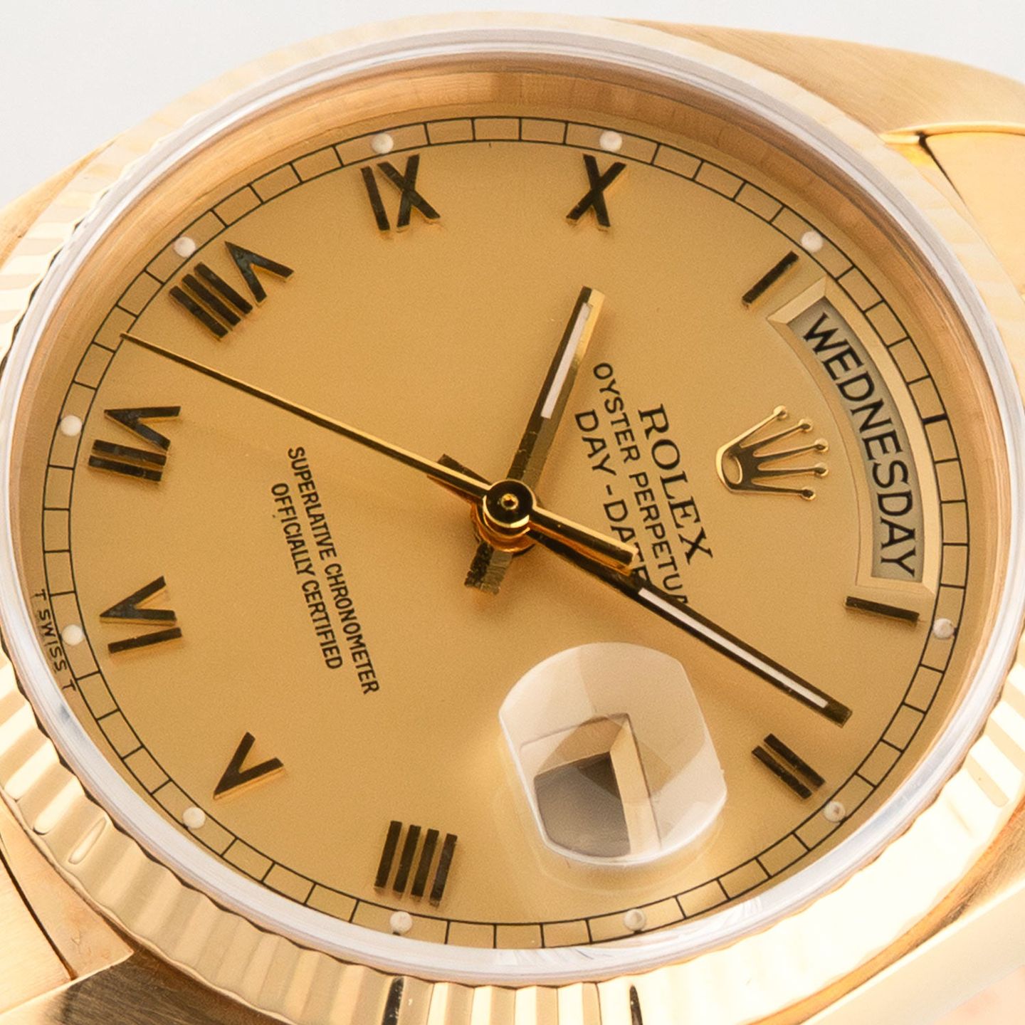 Rolex Day-Date 36 18038 (1980) - 36mm Geelgoud (3/7)