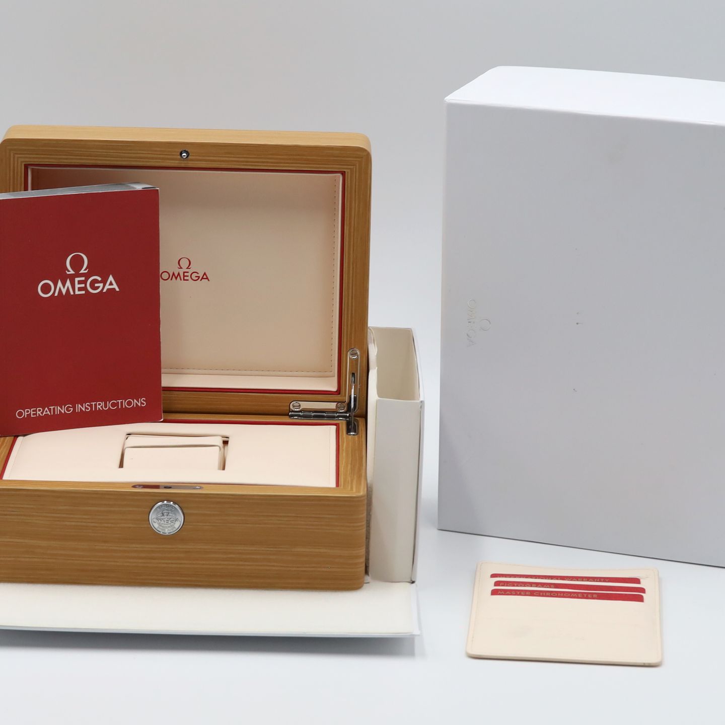 Omega Speedmaster Moonphase 304.23.44.52.13.001 (Onbekend (willekeurig serienummer)) - Bruin wijzerplaat 44mm Staal (8/8)