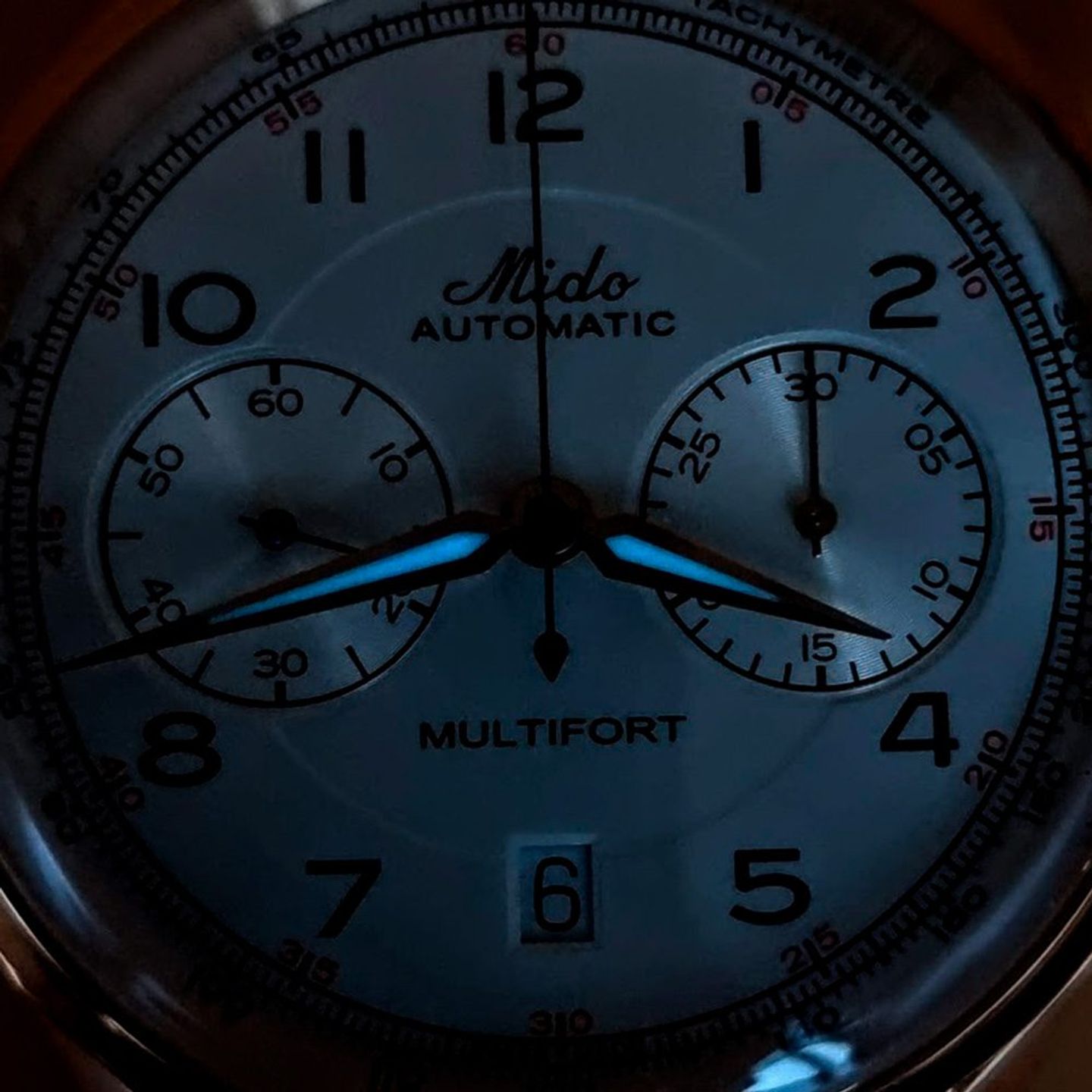 Mido Multifort M040.427.36.262.00 (2025) - Silver dial 42 mm Steel case (5/8)