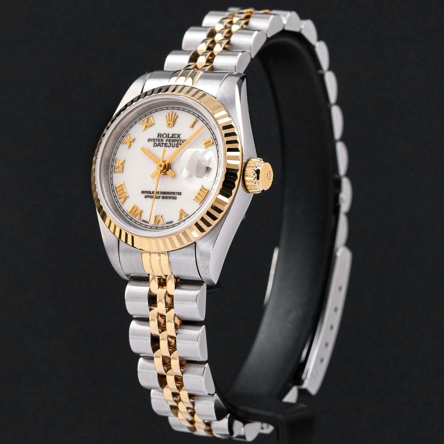 Rolex Lady-Datejust 69173 (1995) - 26mm Goud/Staal (4/8)