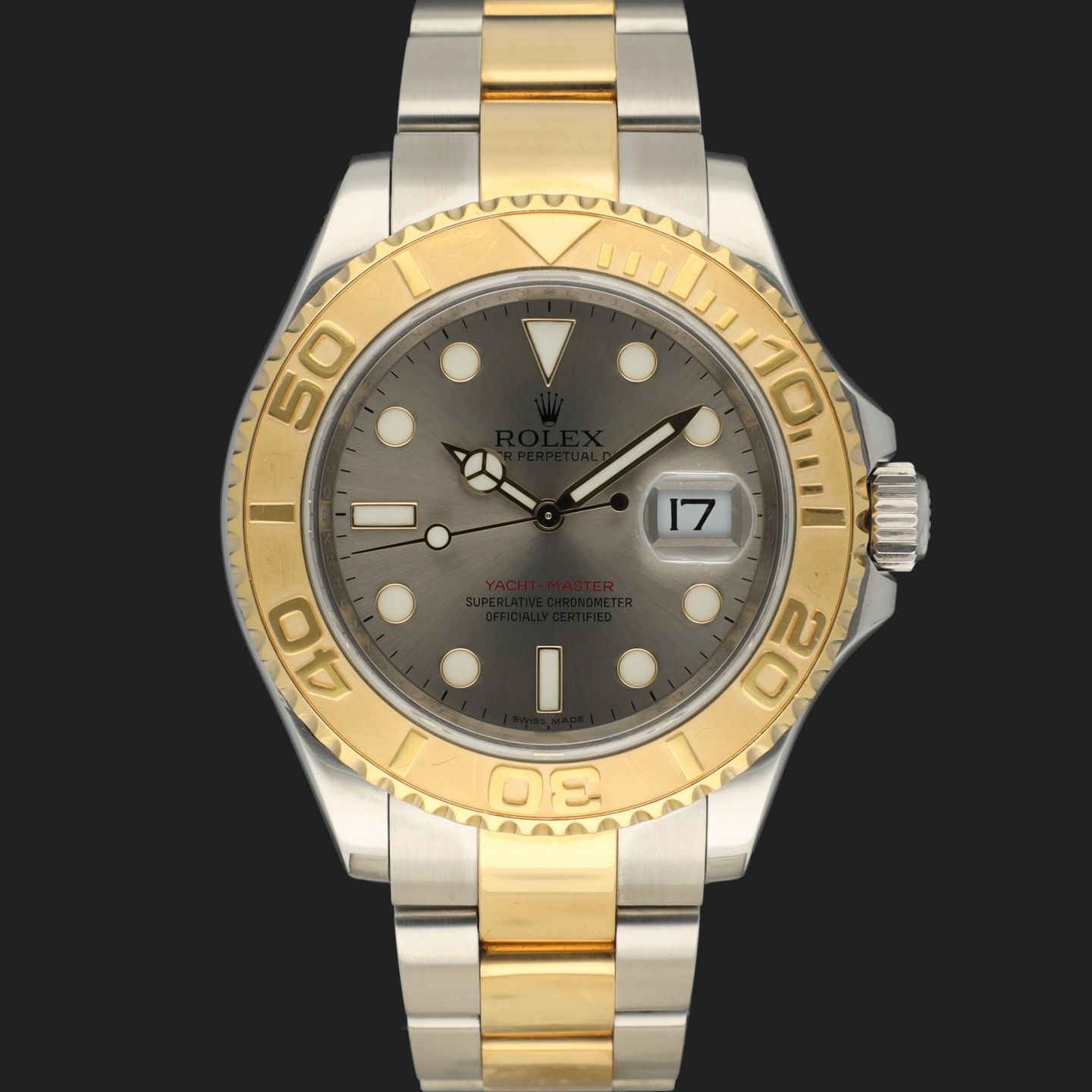 Rolex Yacht-Master 40 16623 (2011) - 40mm Goud/Staal (2/8)