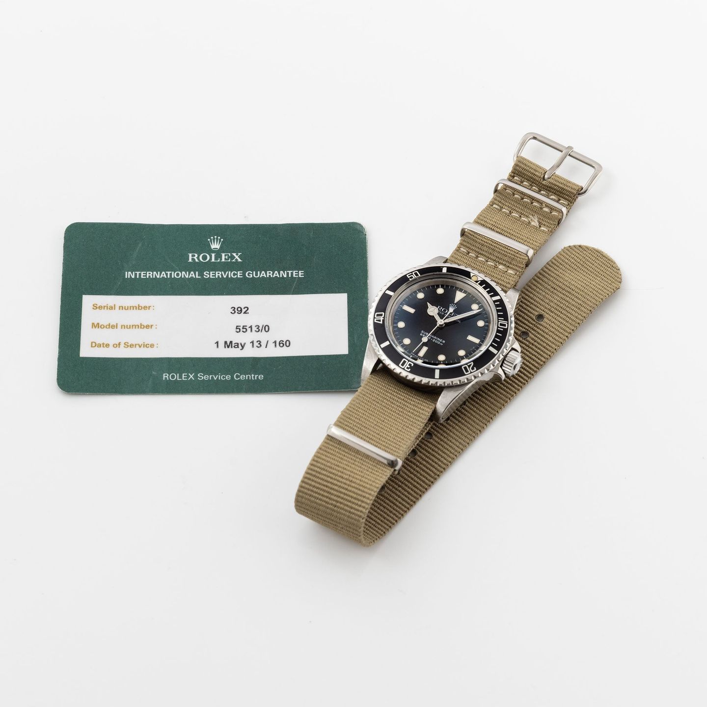 Rolex Submariner No Date 5513 - (3/8)