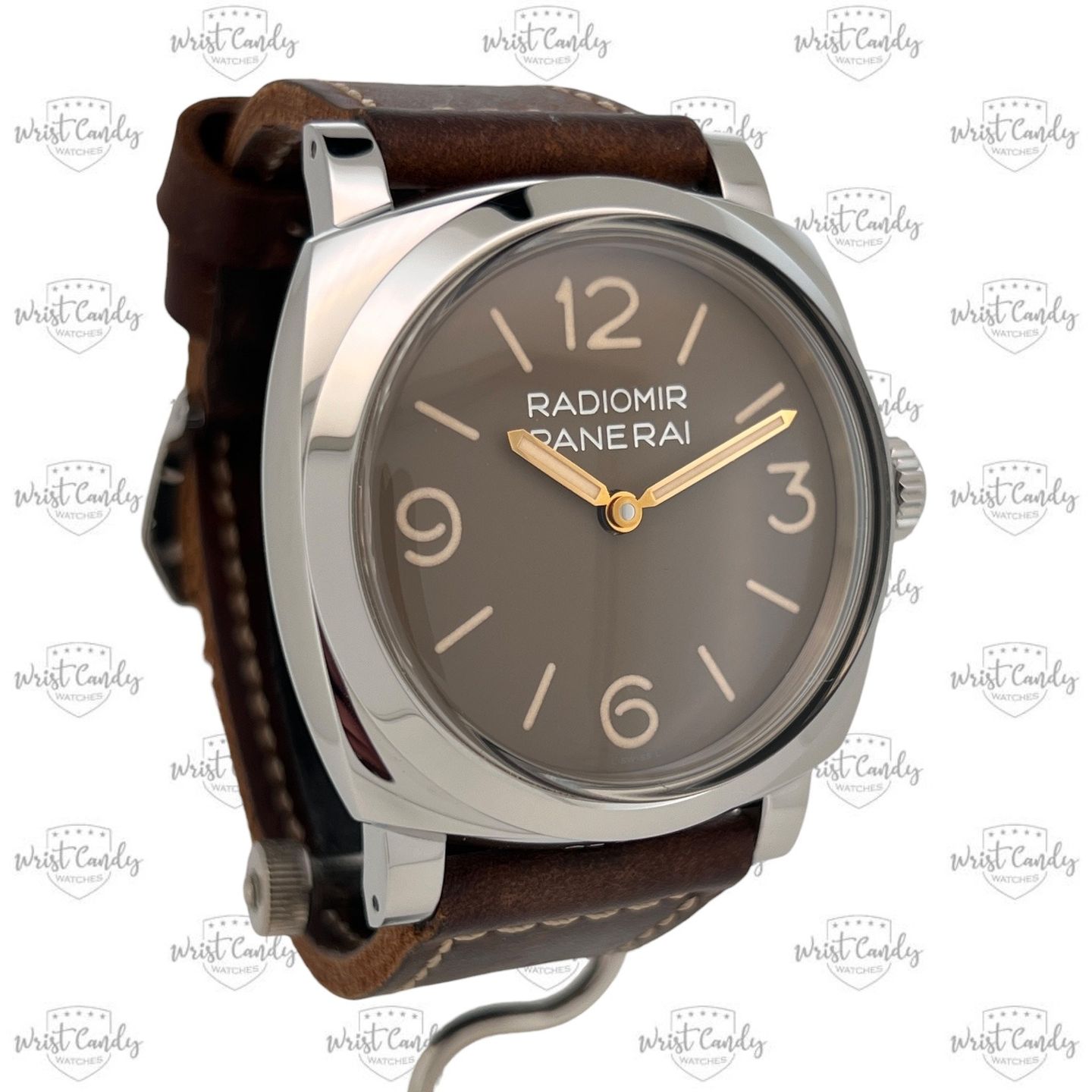 Panerai Special Editions PAM00662 (2016) - Brown dial 47 mm Steel case (3/8)