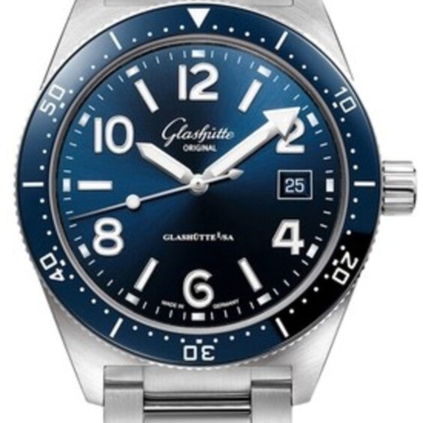 Glashütte Original SeaQ 1-39-11-09-81-70 (2026) - Blue dial 40 mm Steel case (1/1)