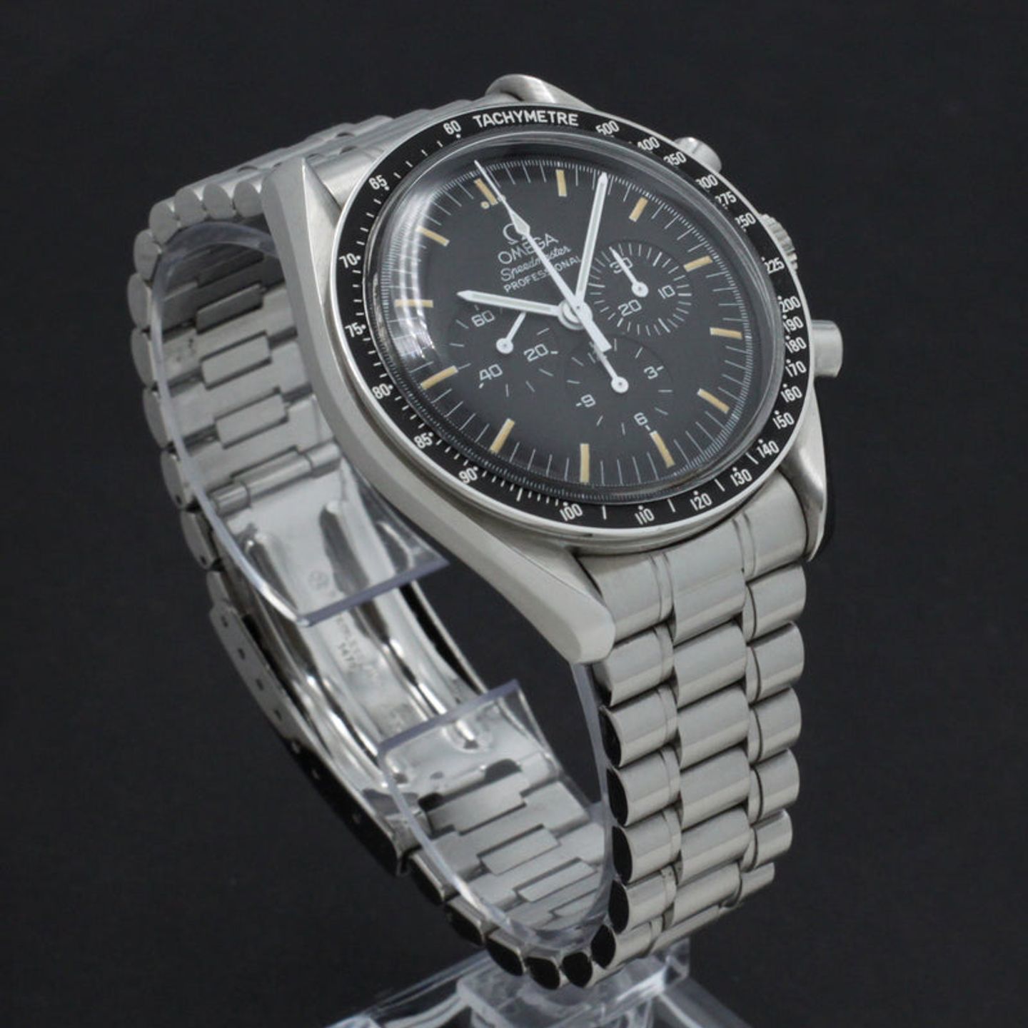 Omega Speedmaster Professional Moonwatch 345.0808 (1994) - Black dial 42 mm Steel case (6/7)