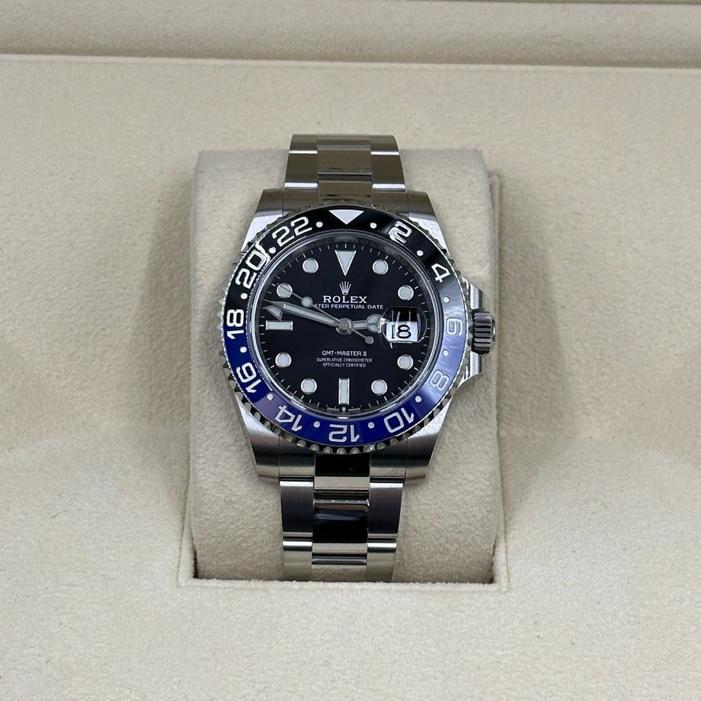 Rolex GMT-Master II 126710BLNR (Onbekend (willekeurig serienummer)) - Zwart wijzerplaat 40mm Staal (4/8)