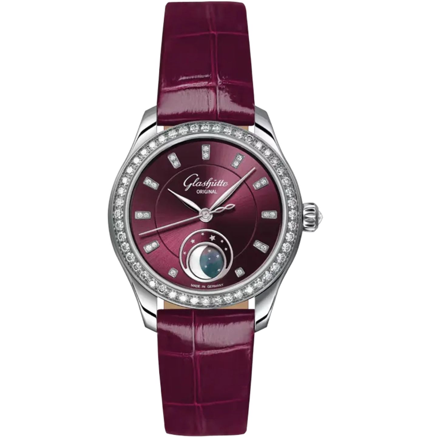 Glashütte Original Senator Karrée 1-22-02-51-51-04 (2026) - Silver dial 40 mm Rose Gold case (1/1)