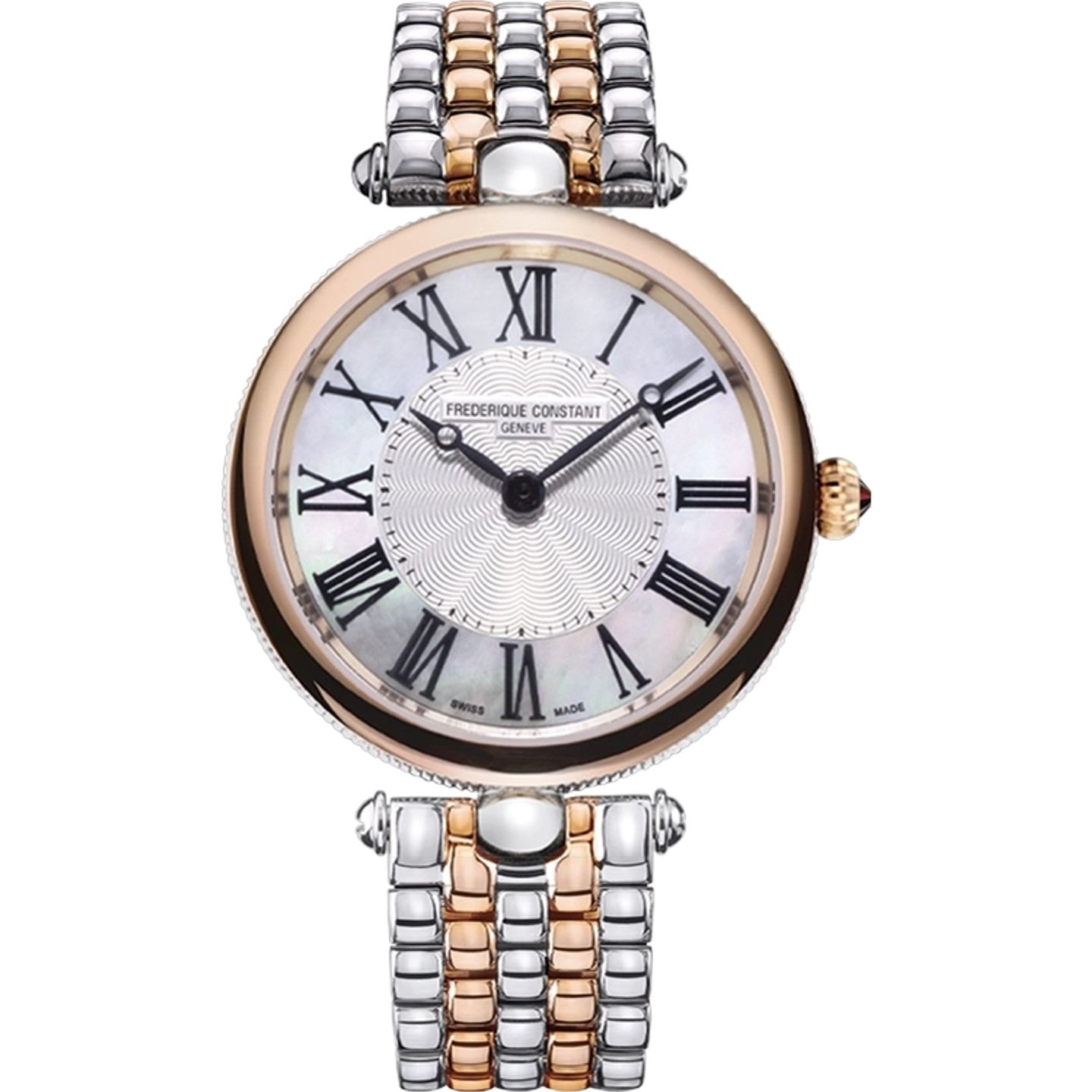Frederique Constant Classics Art Deco FC-200MPW2AR2B (2025) - Parelmoer wijzerplaat 30mm Staal (1/1)