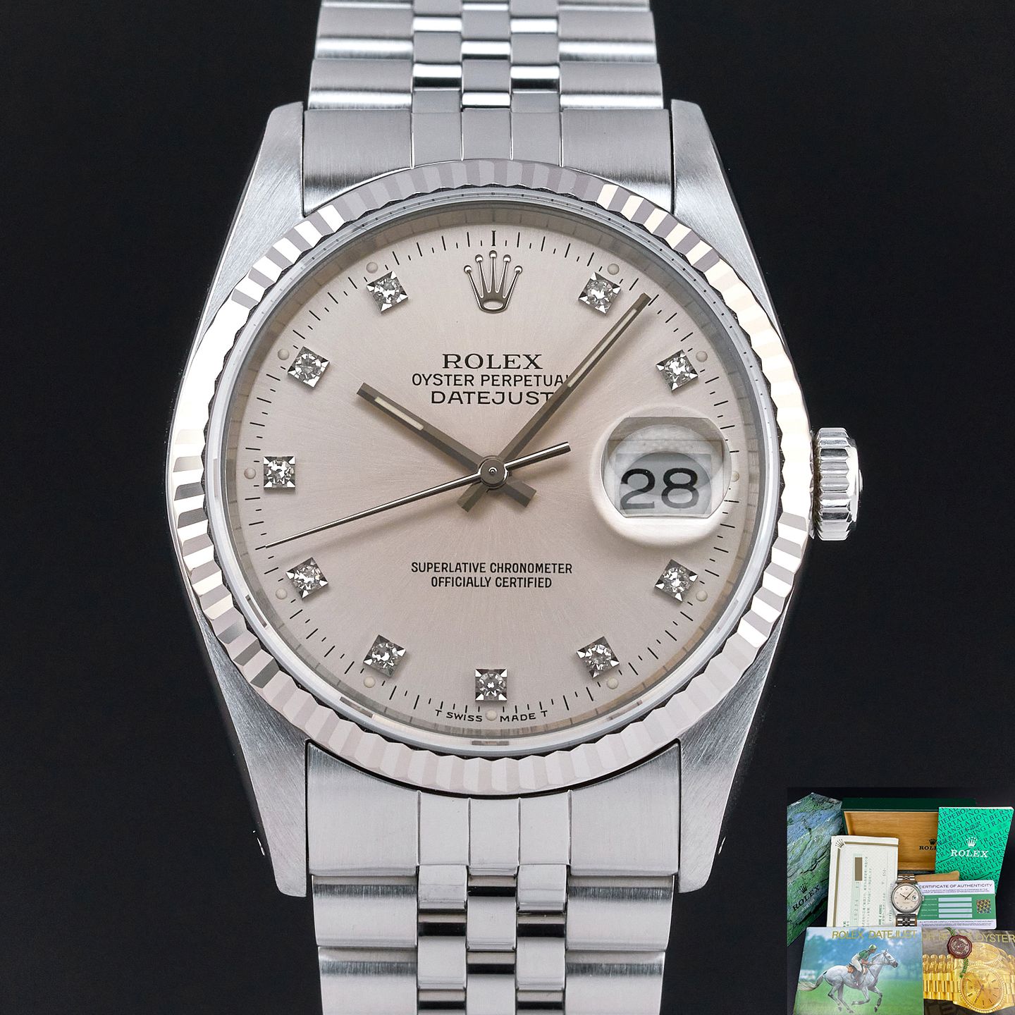 Rolex Datejust 36 16234 (1991) - 36 mm Steel case (1/7)