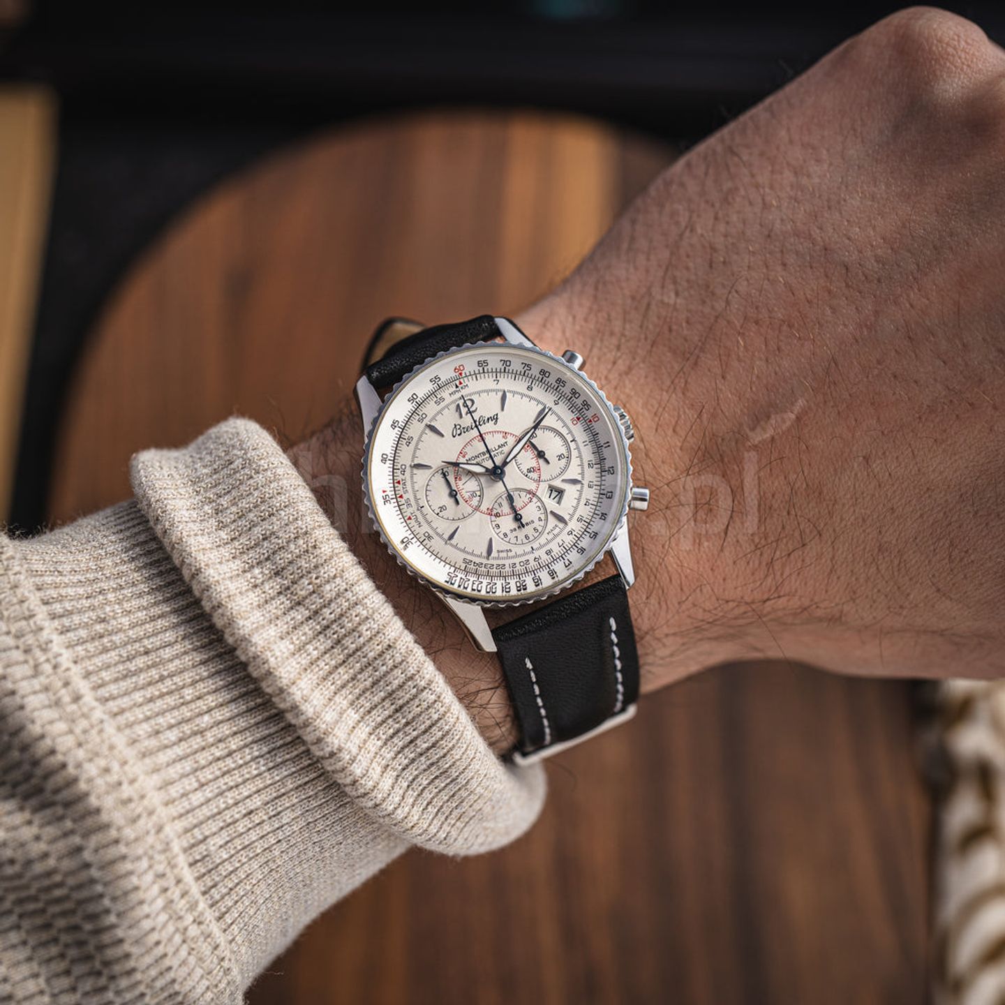 Breitling Montbrillant A41330 (2009) - 38 mm Steel case (3/8)