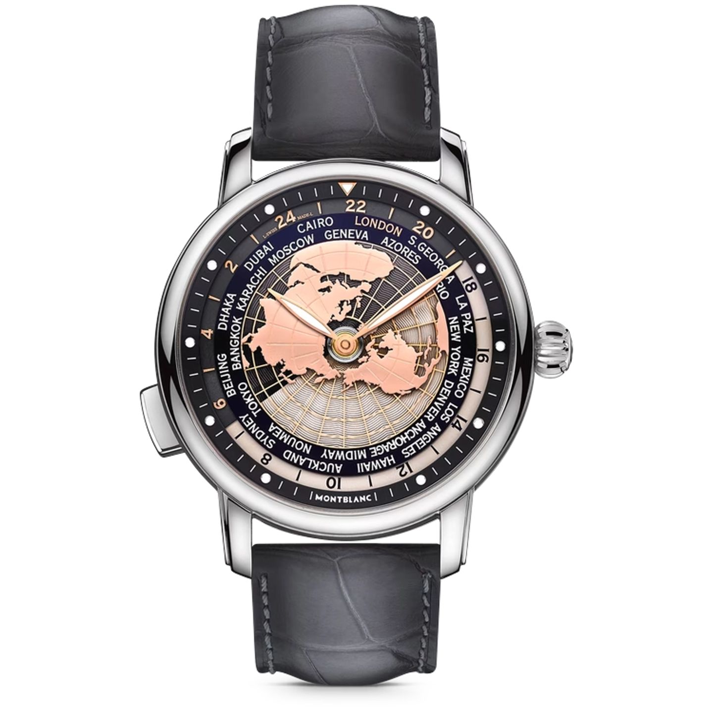 Montblanc Star 128675 (2026) - Zwart wijzerplaat 43mm Staal (1/1)