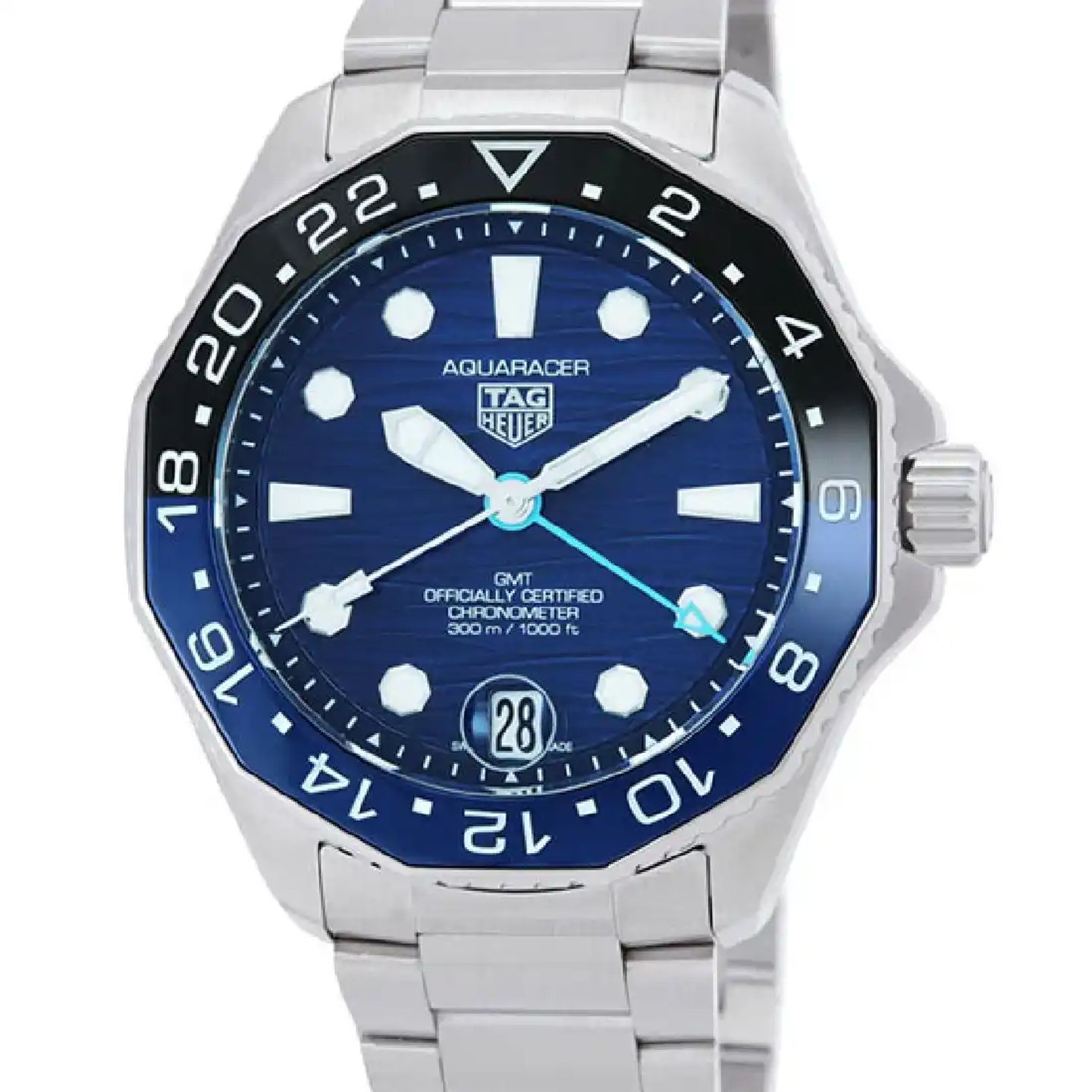 TAG Heuer Aquaracer 300M WBP5114.BA0013 (2025) - Blauw wijzerplaat 42mm Staal (2/3)