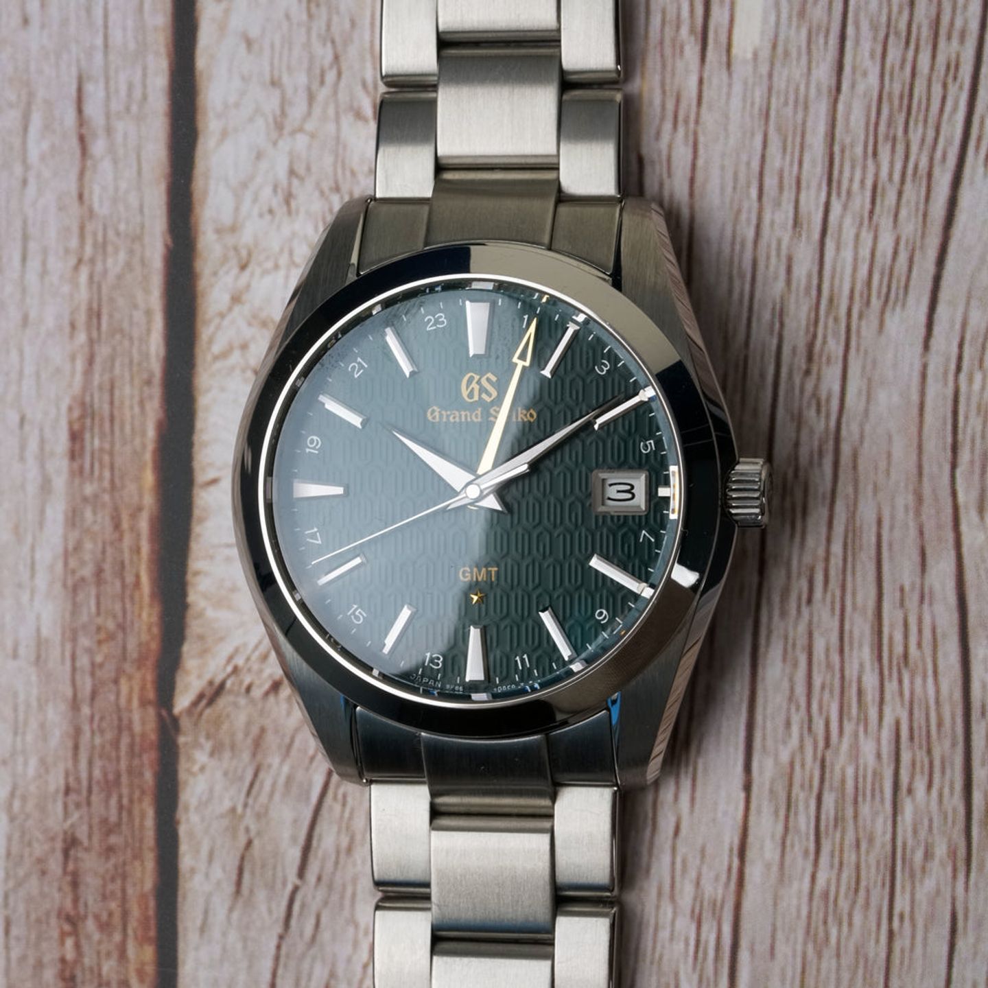 Grand Seiko Heritage Collection SBGN007 (2018) - Groen wijzerplaat 41mm Staal (1/8)