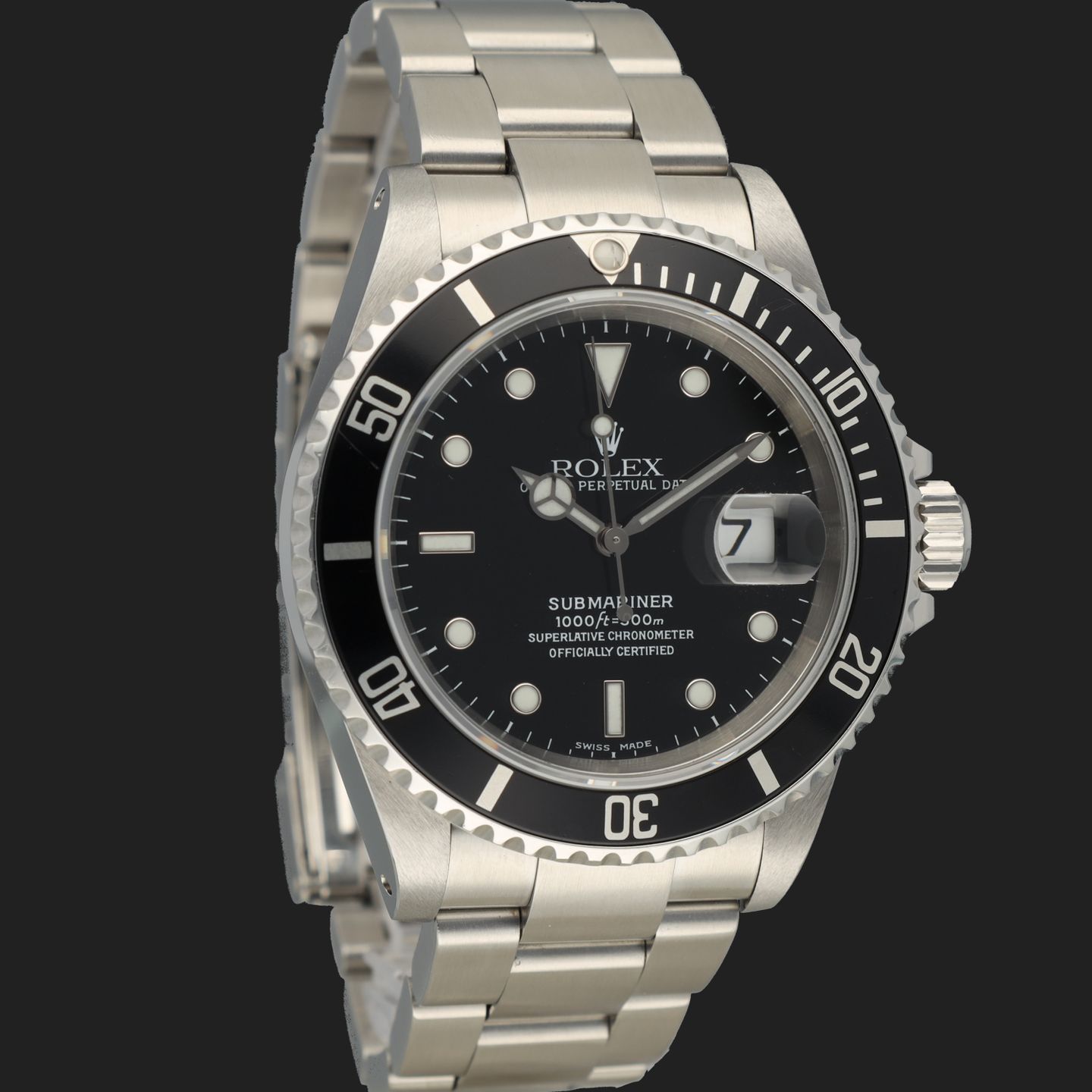 Rolex Submariner Date 116610BR (2001) - 40mm Staal (4/8)