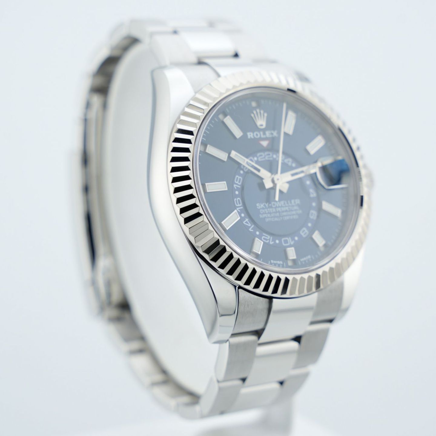 Rolex Sky-Dweller 326934 (2018) - Blue dial 42 mm Steel case (8/8)