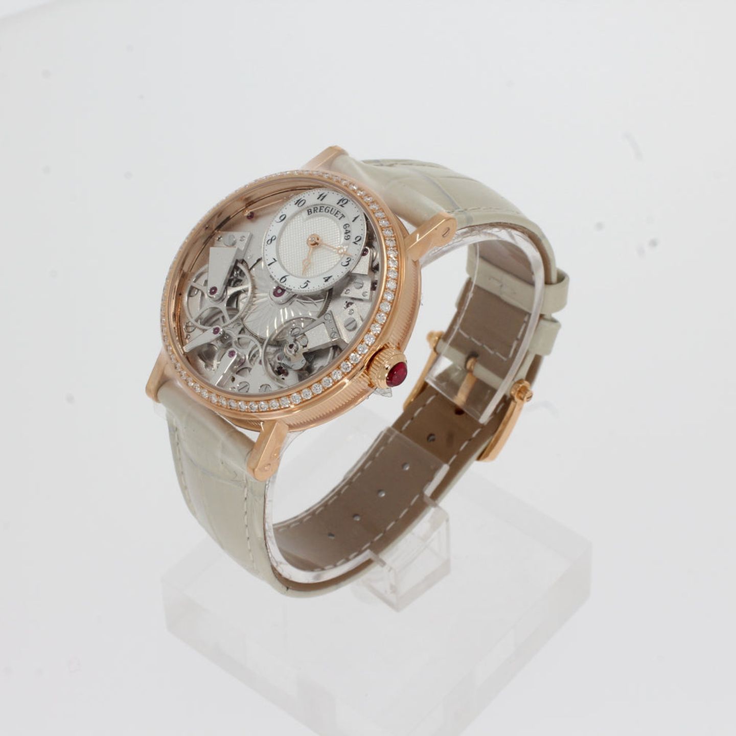 Breguet Tradition 7038BR/18/9V6/D00D (2025) - Pearl dial 37 mm Rose Gold case (2/5)