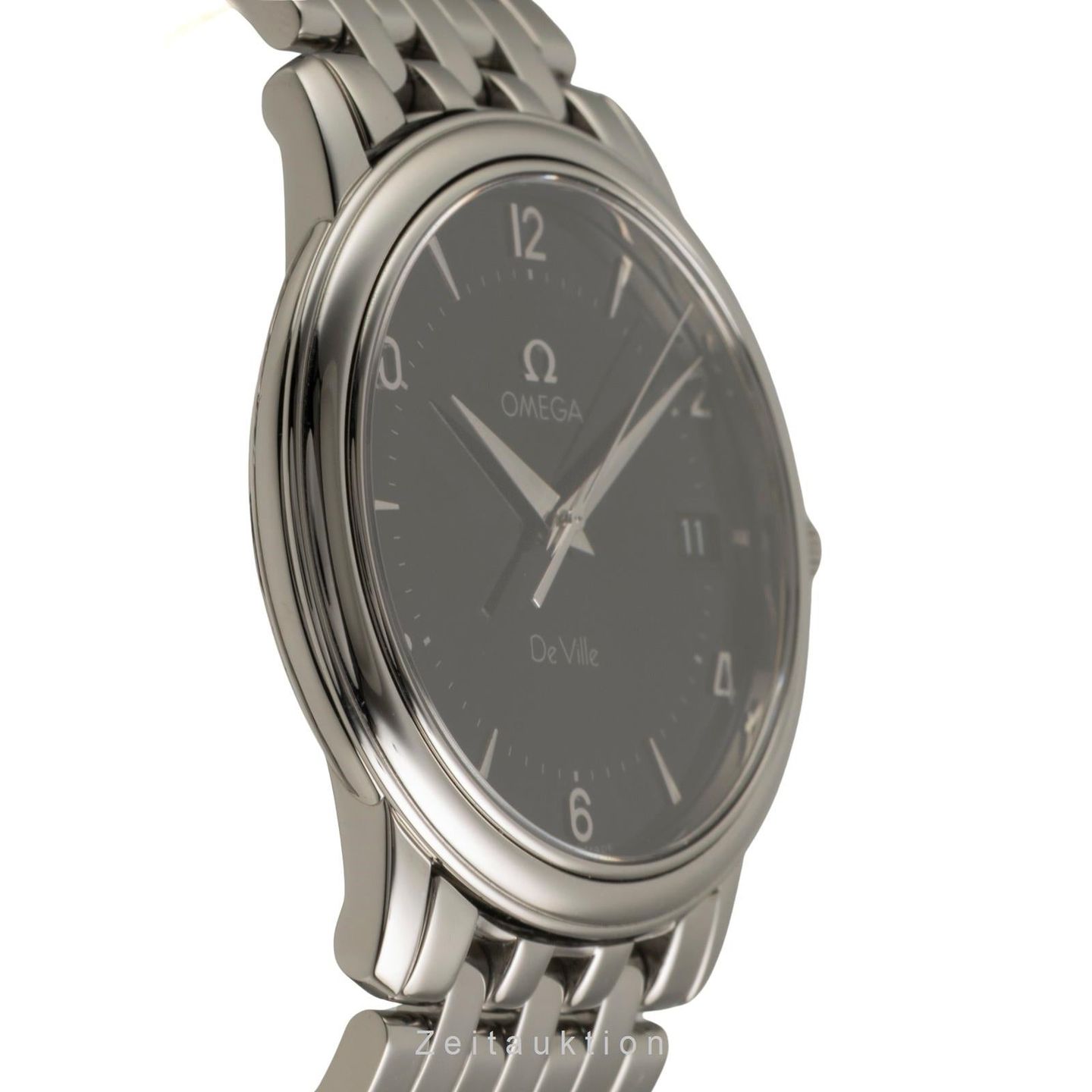Omega De Ville Prestige 4510.52.00 (1998) - Black dial 34 mm Steel case (6/8)