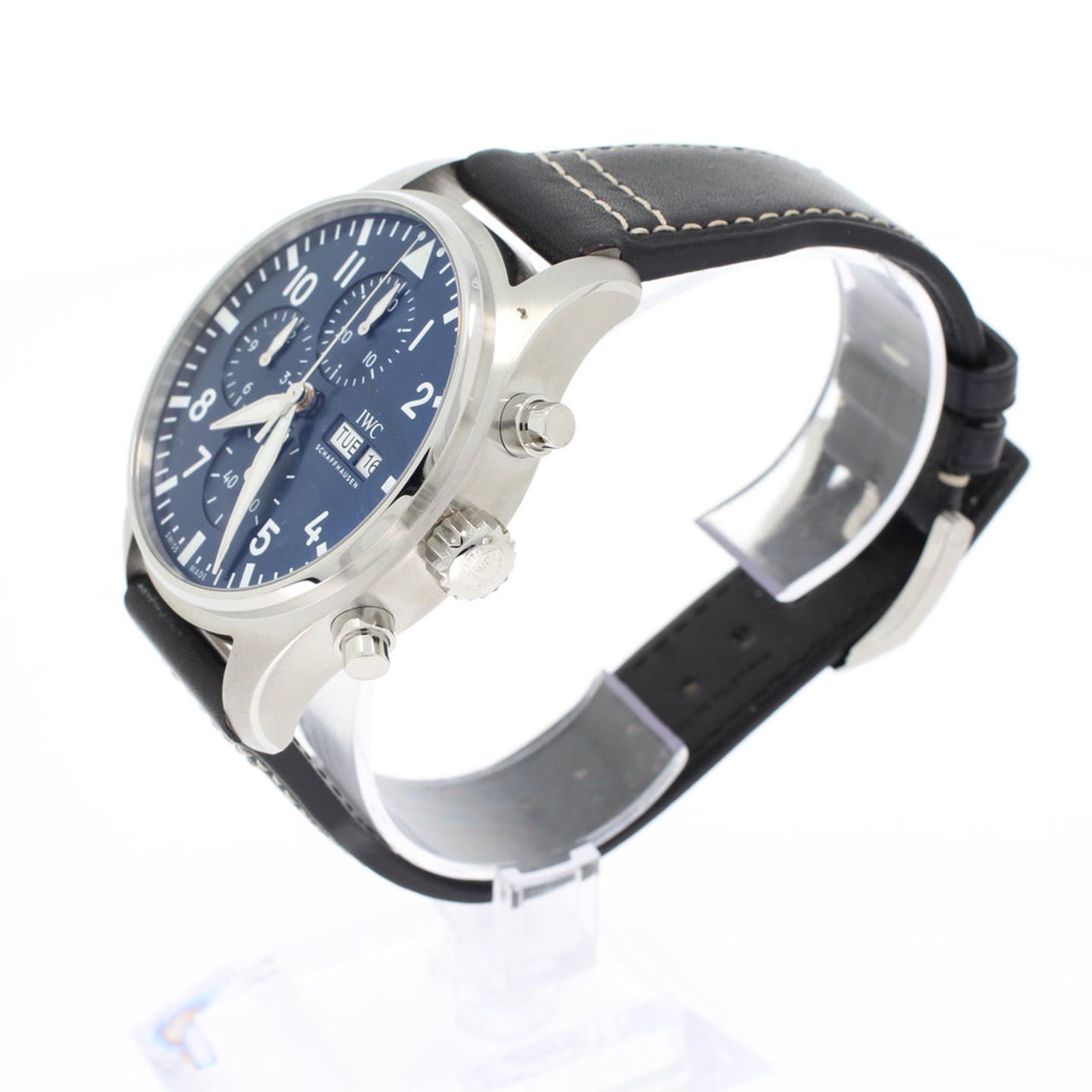 IWC Pilot Chronograph IW378003 (2025) - Blue dial 43 mm Steel case (2/4)