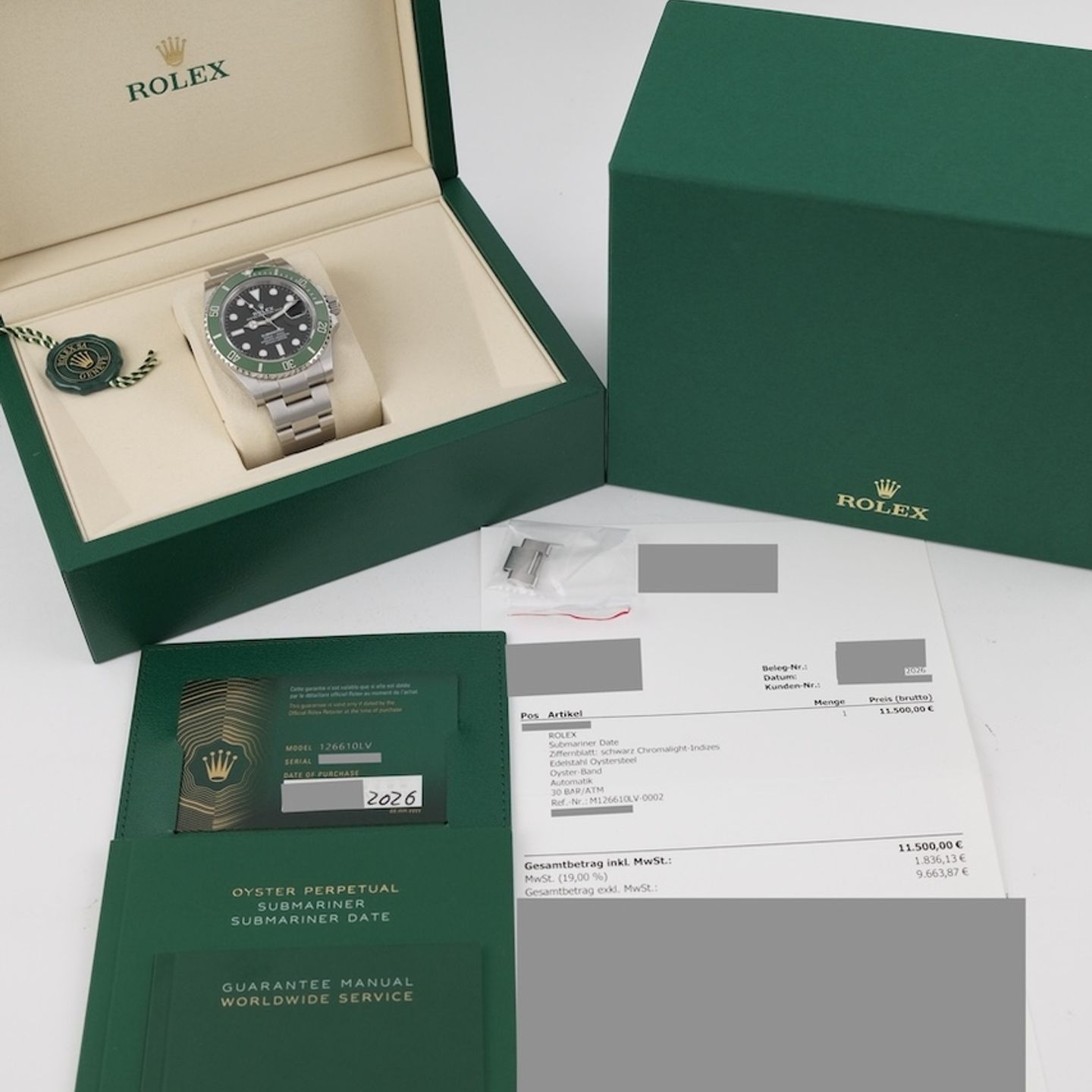 Rolex Submariner Date 126610LV - (8/8)