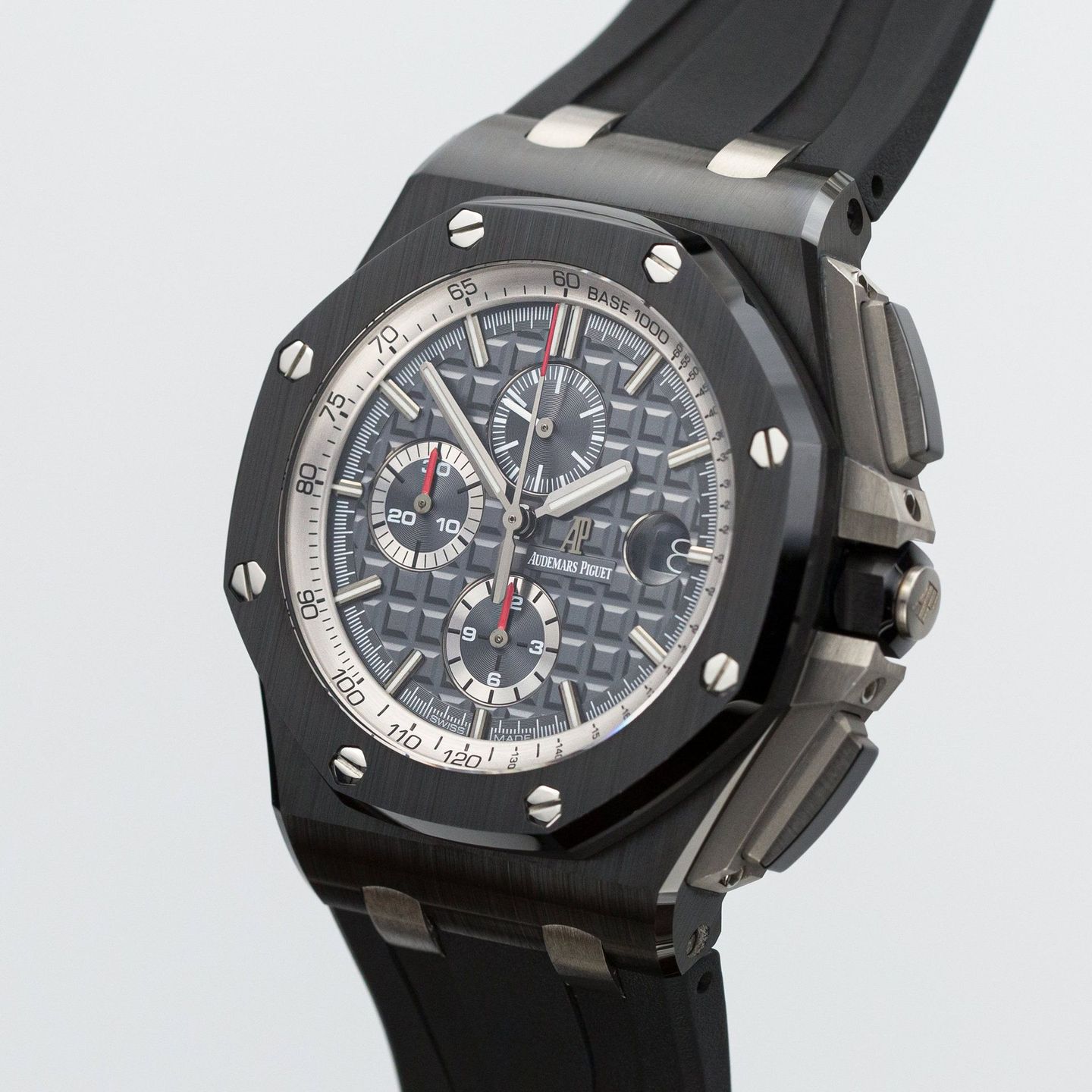 Audemars Piguet Royal Oak Offshore Chronograph 26405CE.OO.A002CA.01 (2015) - Zwart wijzerplaat 44mm Keramiek (3/8)
