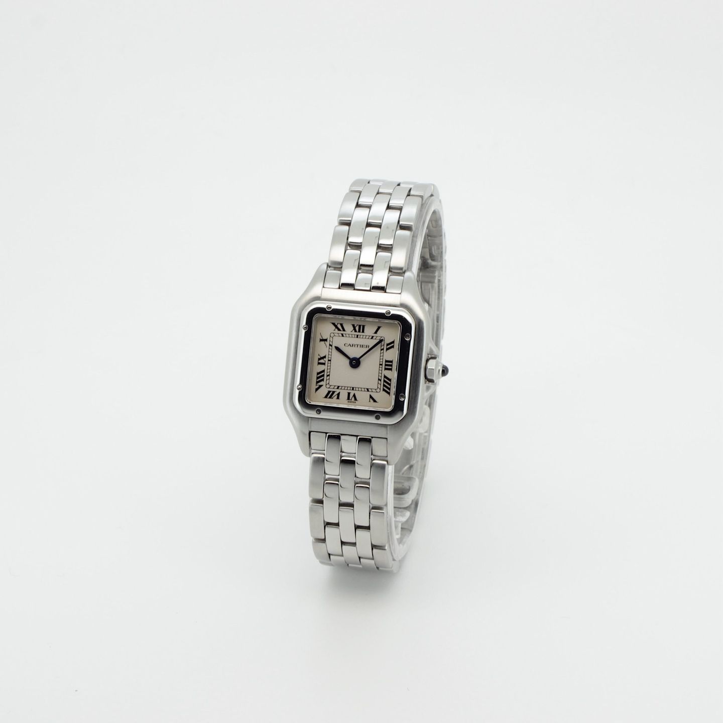 Cartier Panthère 1320 (2001) - Silver dial 22 mm Steel case (1/8)