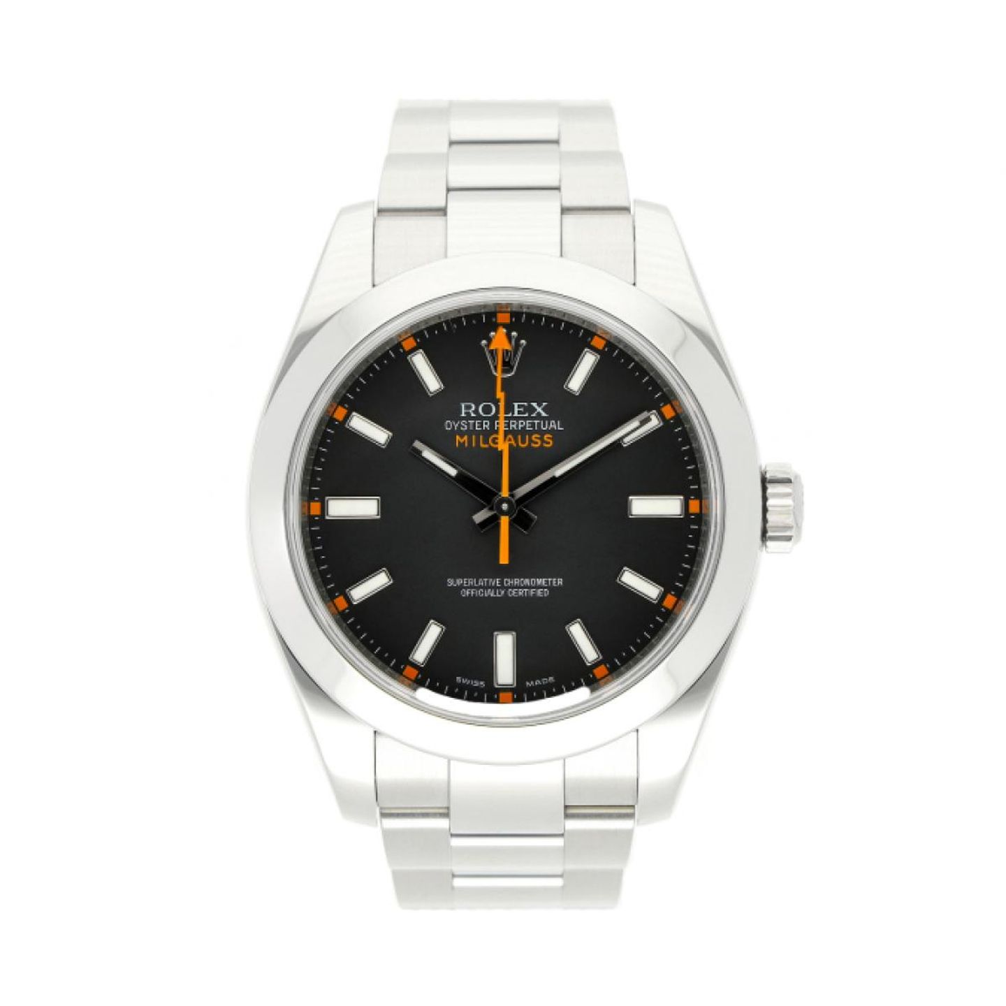 Rolex Milgauss 116400 (2007) - 40 mm Steel case (1/5)