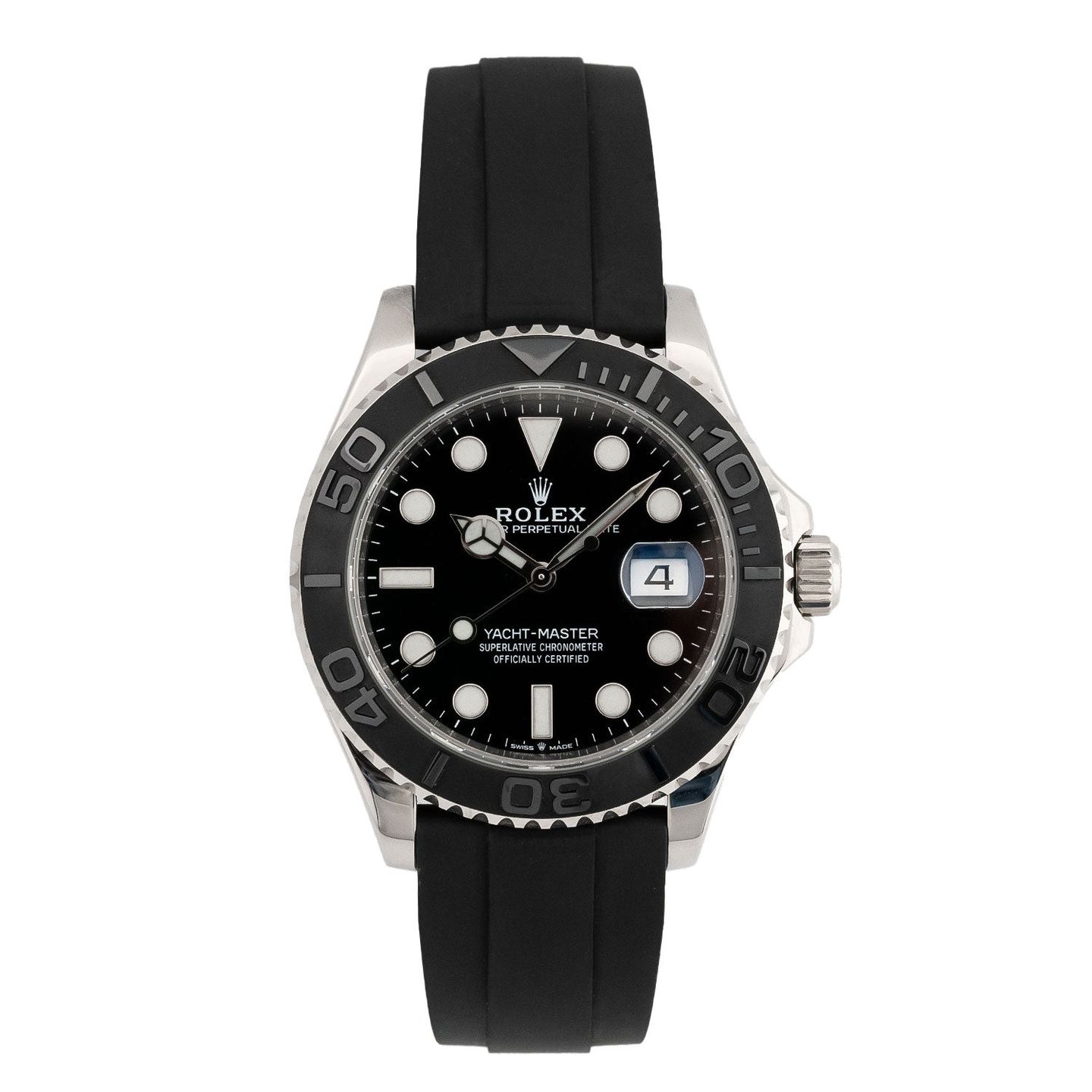 Rolex Yacht-Master 42 226659 (2019) - Zwart wijzerplaat 42mm Witgoud (1/4)