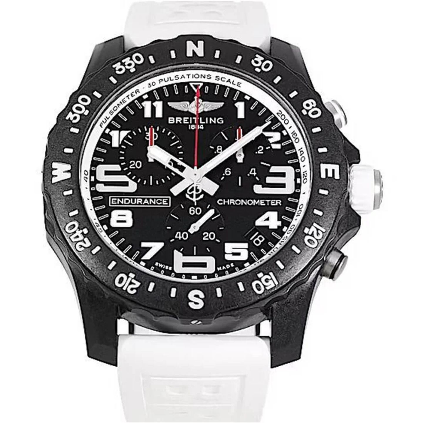 Breitling Endurance Pro X82310A71B1S1 (2024) - Black dial 44 mm Plastic case (2/2)