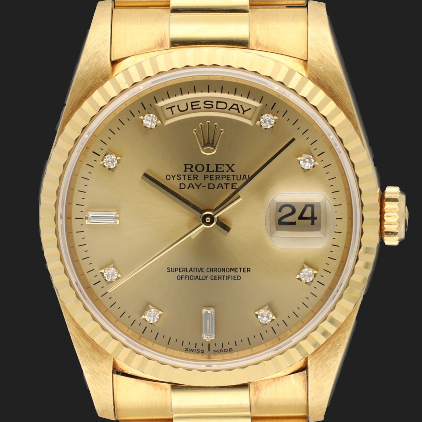 Rolex Day-Date 36 18238 (1998) - 36mm Geelgoud (2/8)