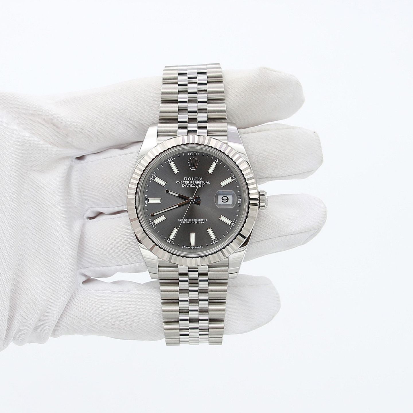 Rolex Datejust 41 126334 (Onbekend (willekeurig serienummer)) - 41mm Staal (2/7)