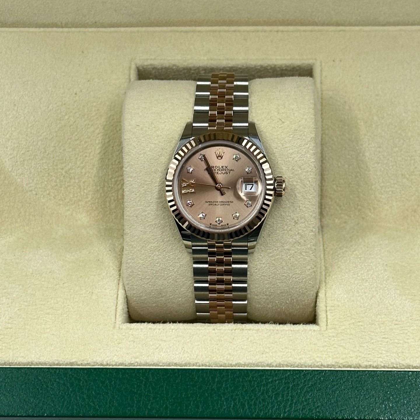 Rolex Lady-Datejust 279171 (2024) - Goud wijzerplaat 28mm Staal (5/8)