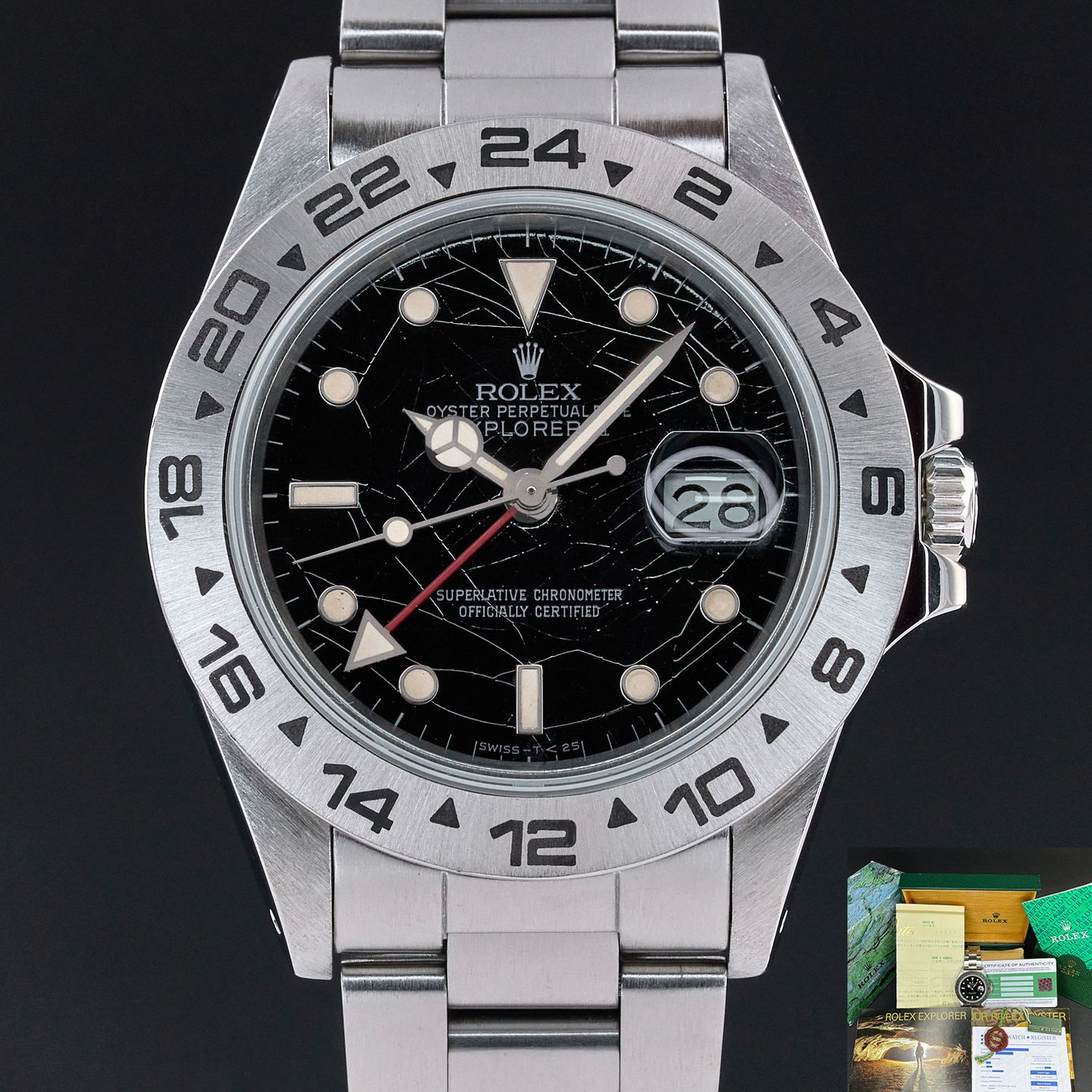 Rolex Explorer II 16550 (1984) - 40 mm Steel case (1/8)